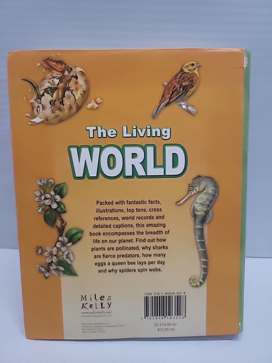 The Living World Paperback By Miles Kelly Life On Earth Illustrated 7&Prime; x 9&Prime;
