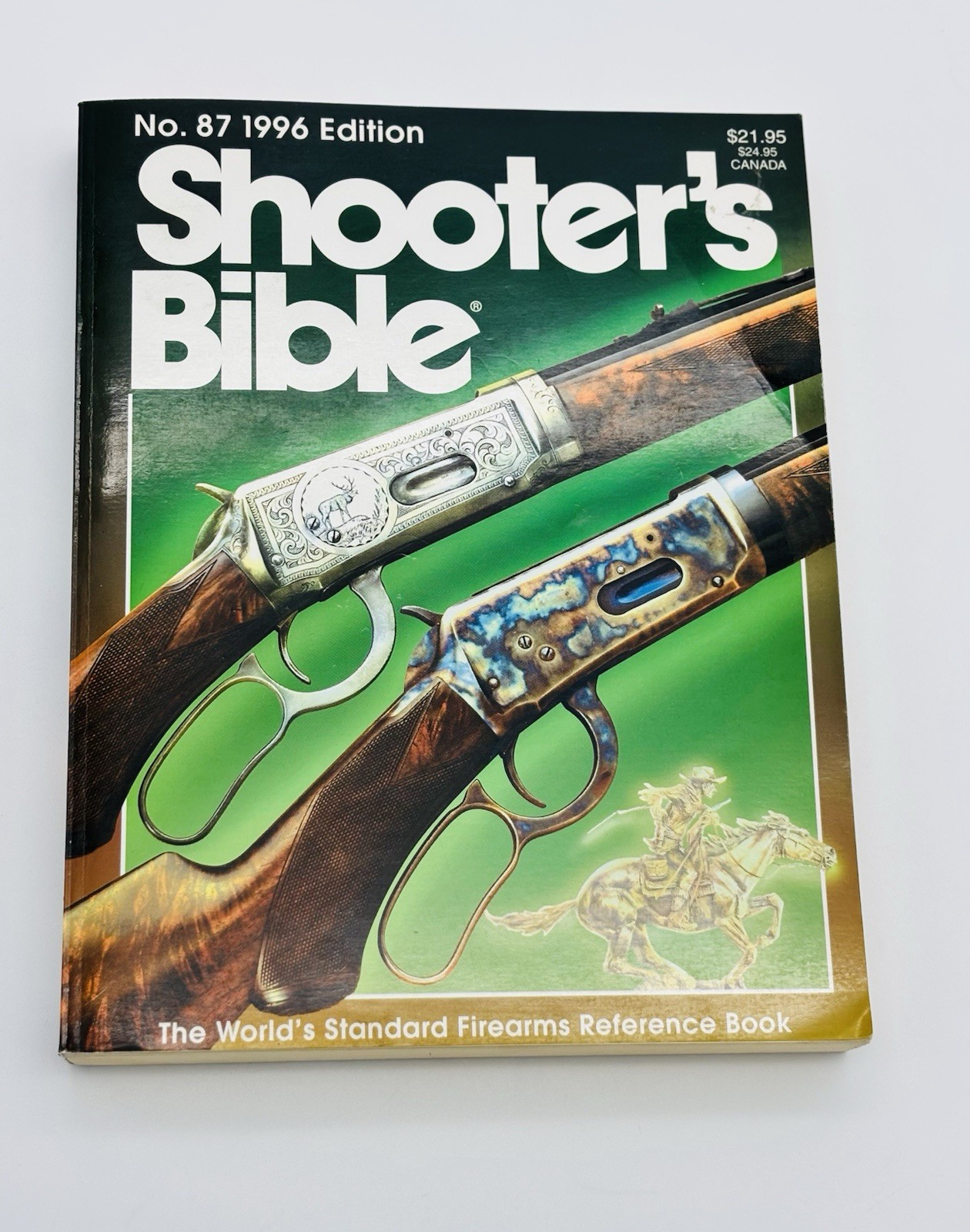 1996 Shooter&rsquo;s Bible Number 87 Edition 576 Pages Of Reference Book Guns Rifles