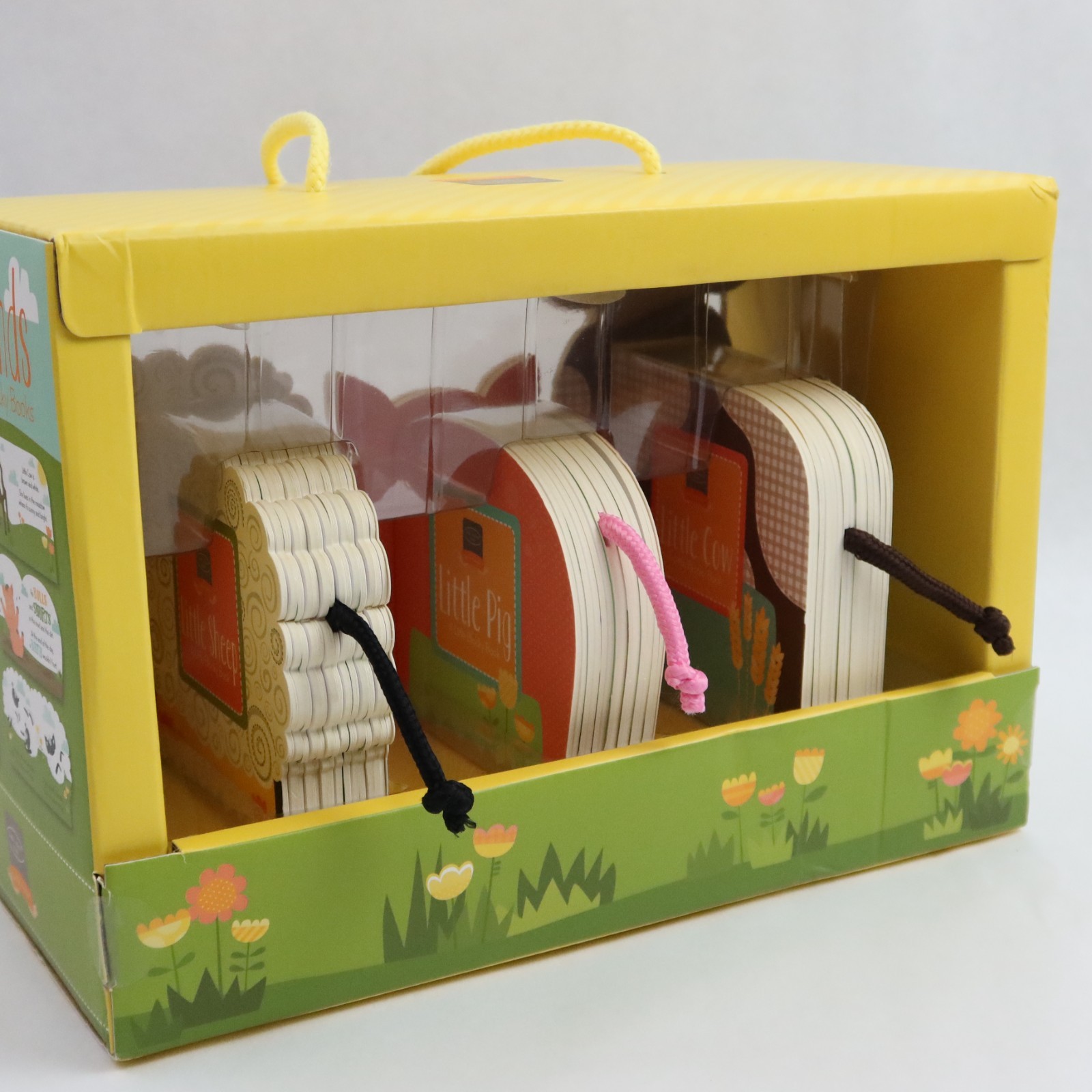 Bendon Farm Friends Little Blocky Books Set Cow Pig Sheep Baby Board Books Kids