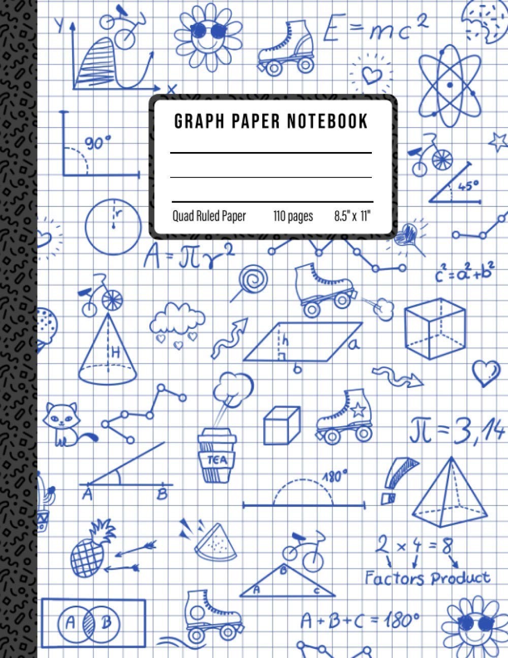 Graph Paper Notebook: Grid Paper Notebook, Grid Paper for Math and Science St…