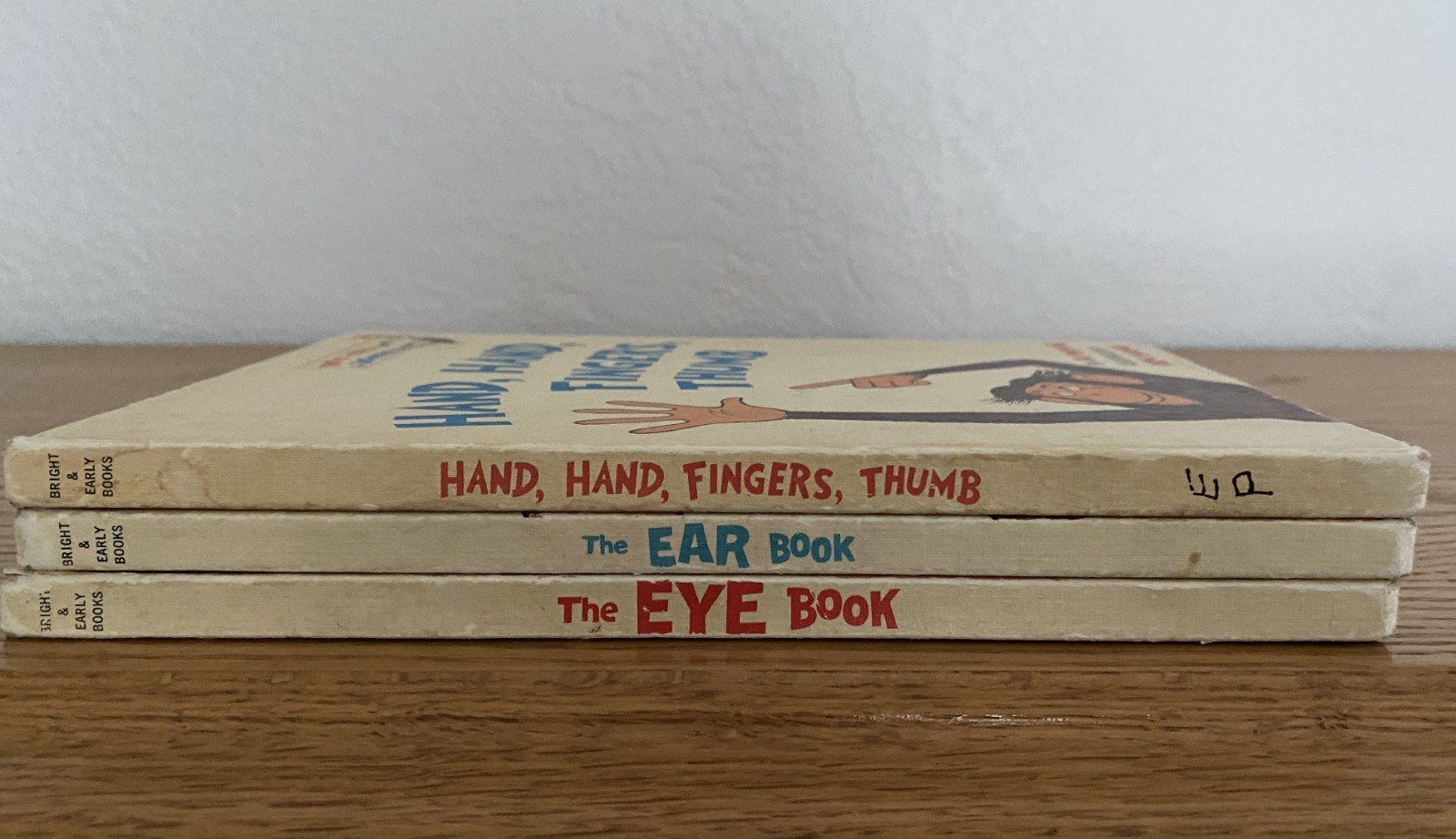 Lot of 3 Vintage Dr. Suess Bright & Early Beginner Books 1960&rsquo;s
