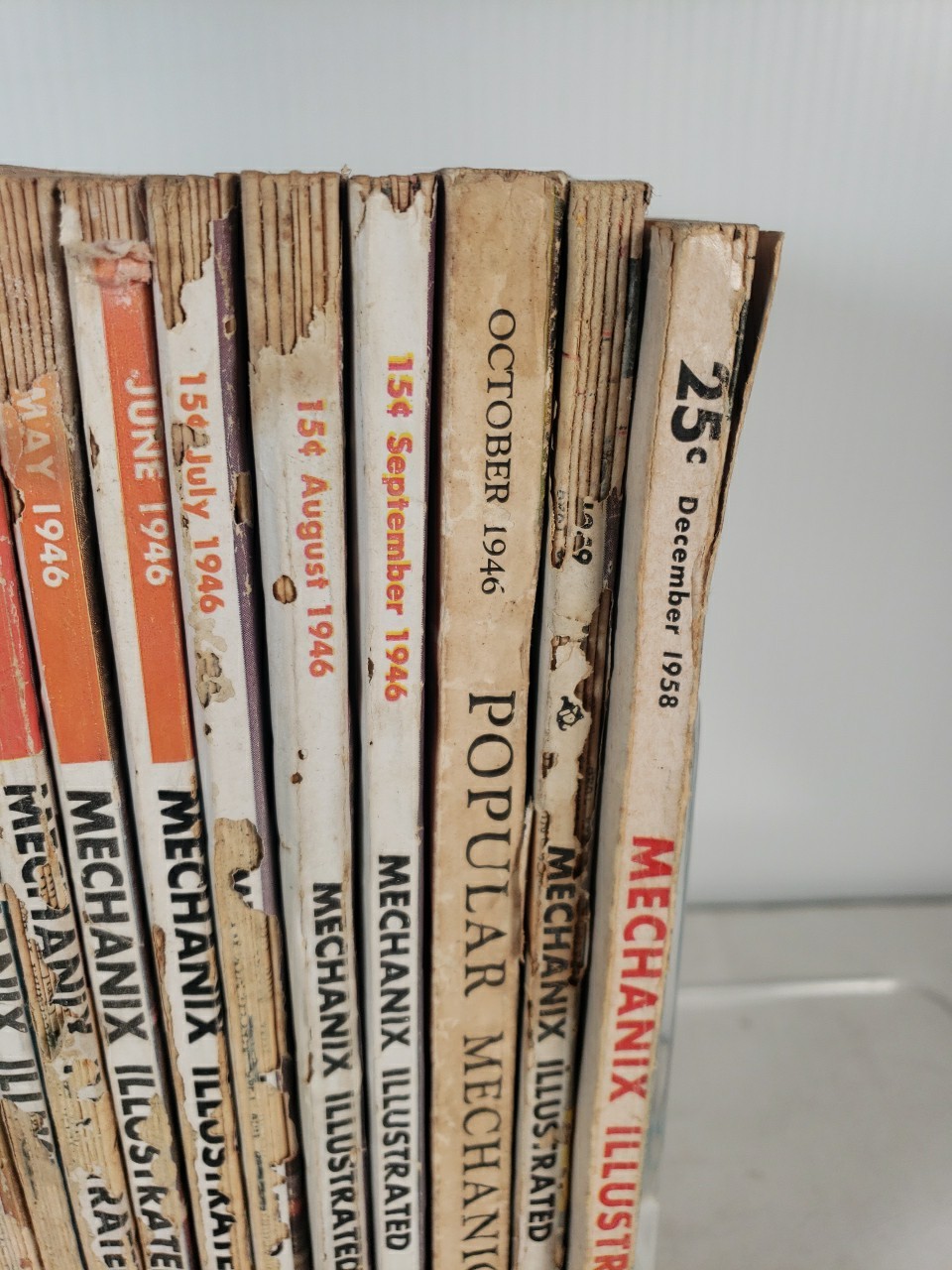 Popular Mechanics Vintage Magazines (13 Magazine Lot) 1945 – 1958