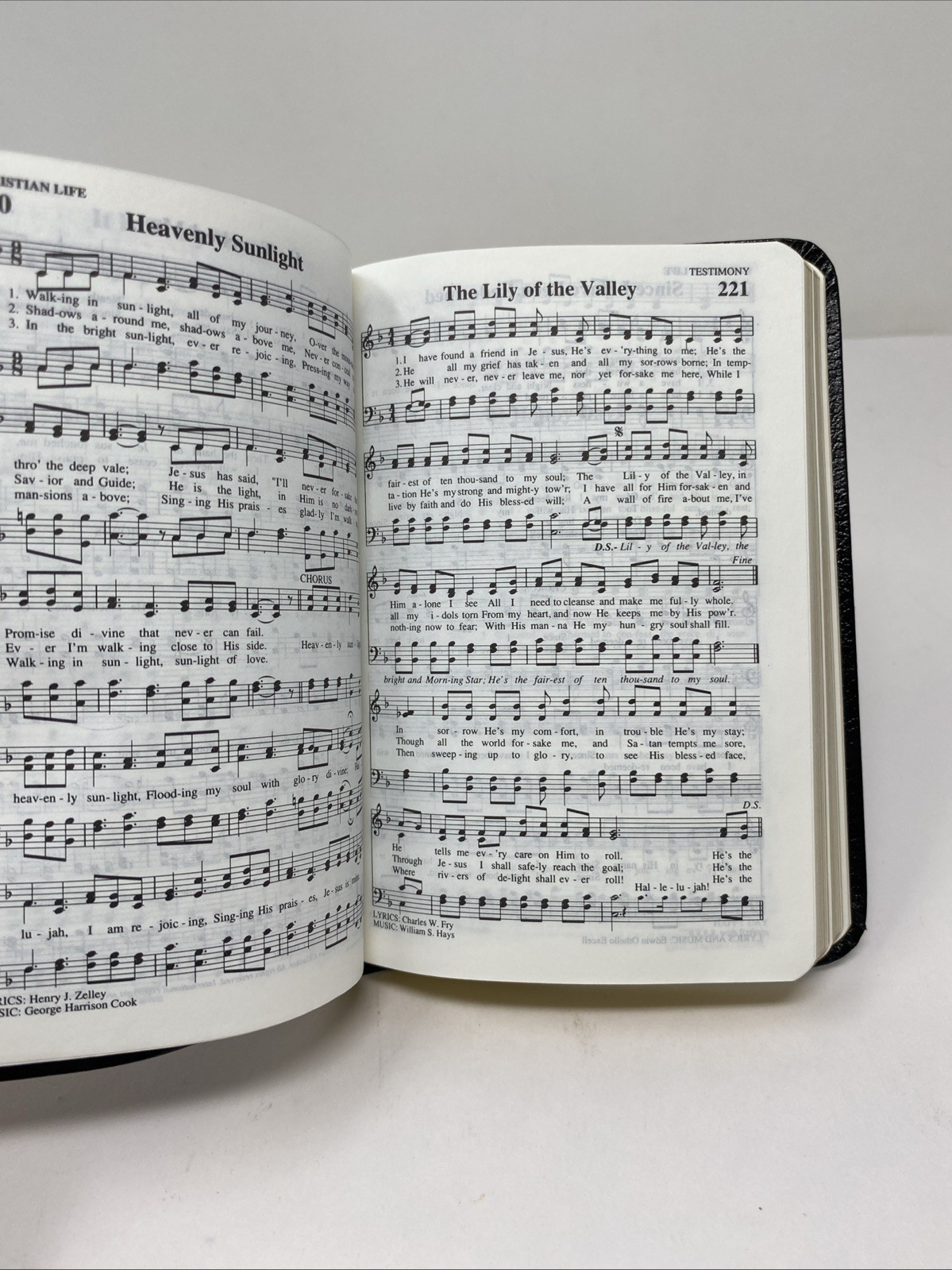 Sing His Praise ~ 1991 Gospel Publishing Christian Compact Hymnal Bonded Leather