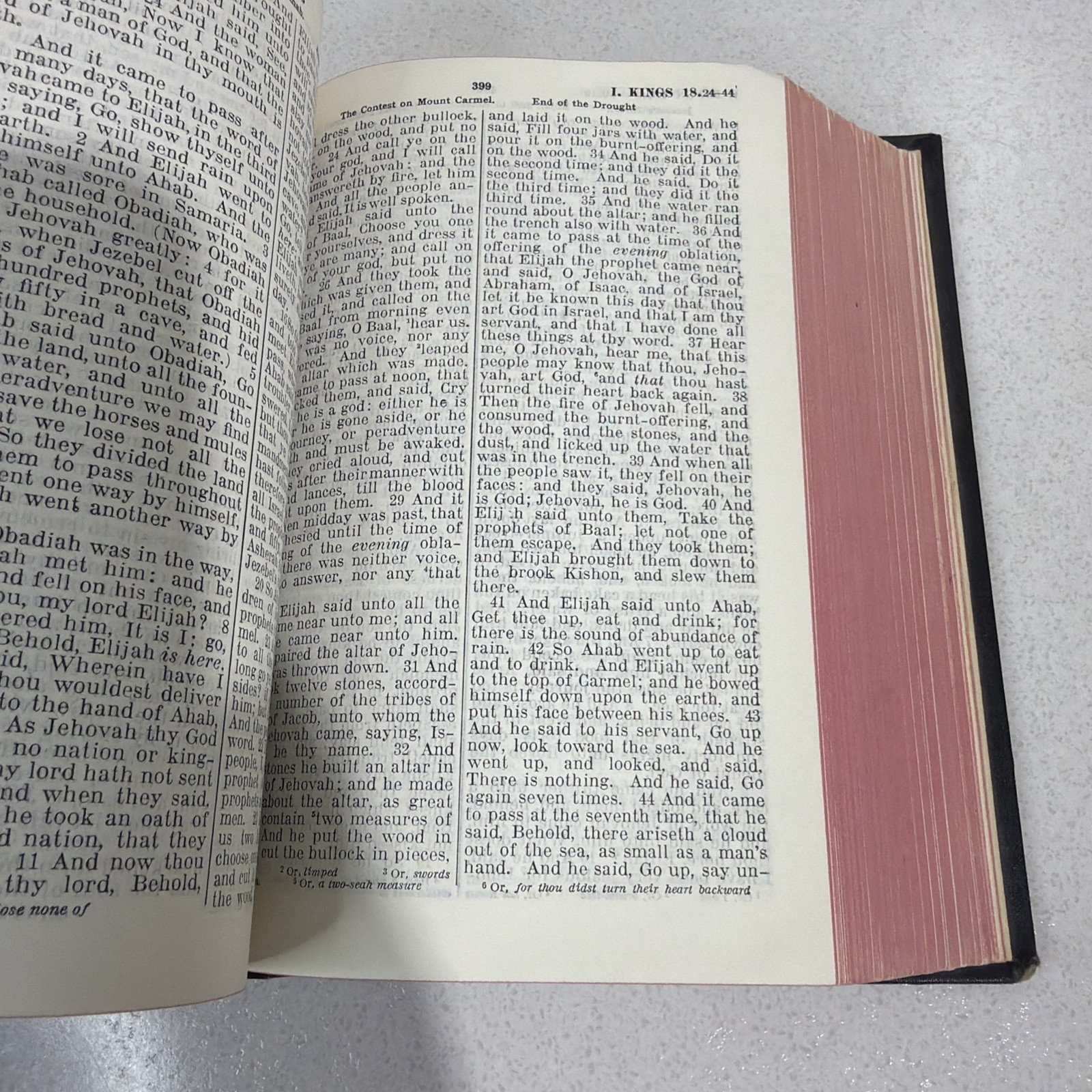 Antique Thomas Nelson & Sons Holy Bible Standard American Edition 1901 Black 7in