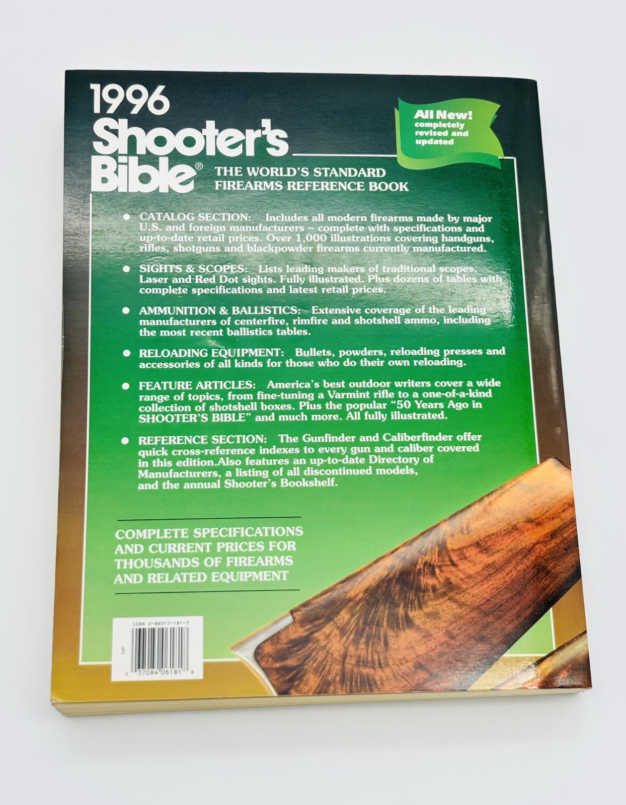 1996 Shooter&rsquo;s Bible Number 87 Edition 576 Pages Of Reference Book Guns Rifles