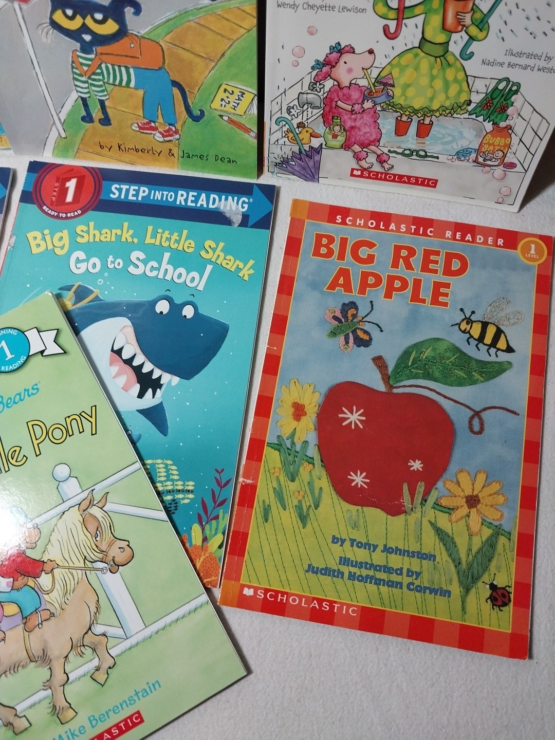 Lot 15 Level 1, 2, 3, 4 Reader Books Step Into Reading I Can Read Scholastic