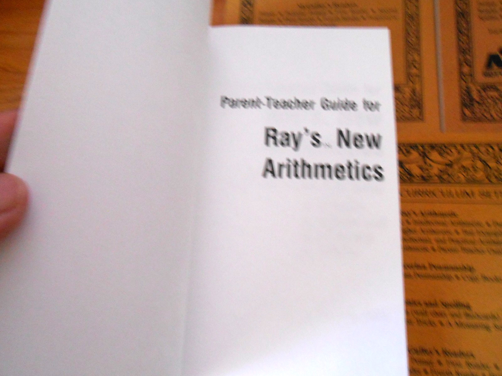 Joseph Ray RAY&rsquo;S NEW ARITHMETIC Lot of 7 Mott Media 2016 – TPB LN