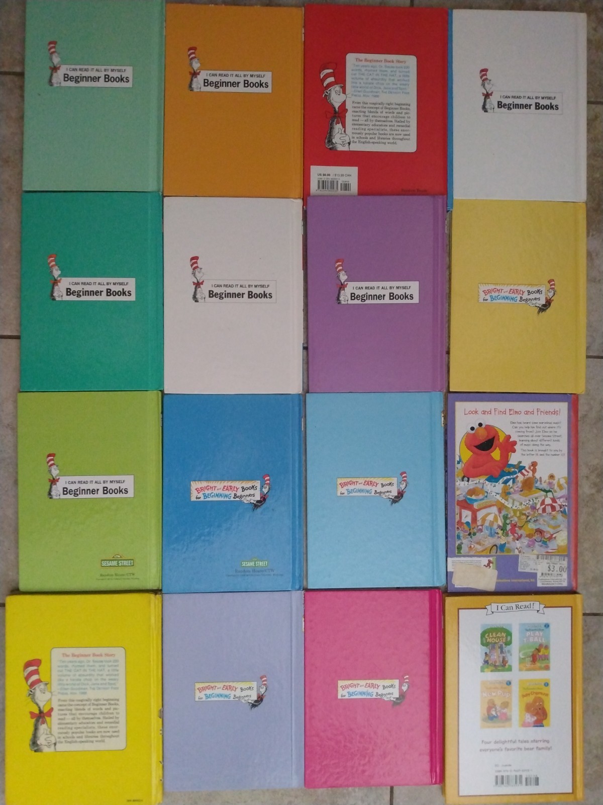 Lot of 67 Children&rsquo;s Books * Dr. Seuss * Bright and Early * Beginner * Golden