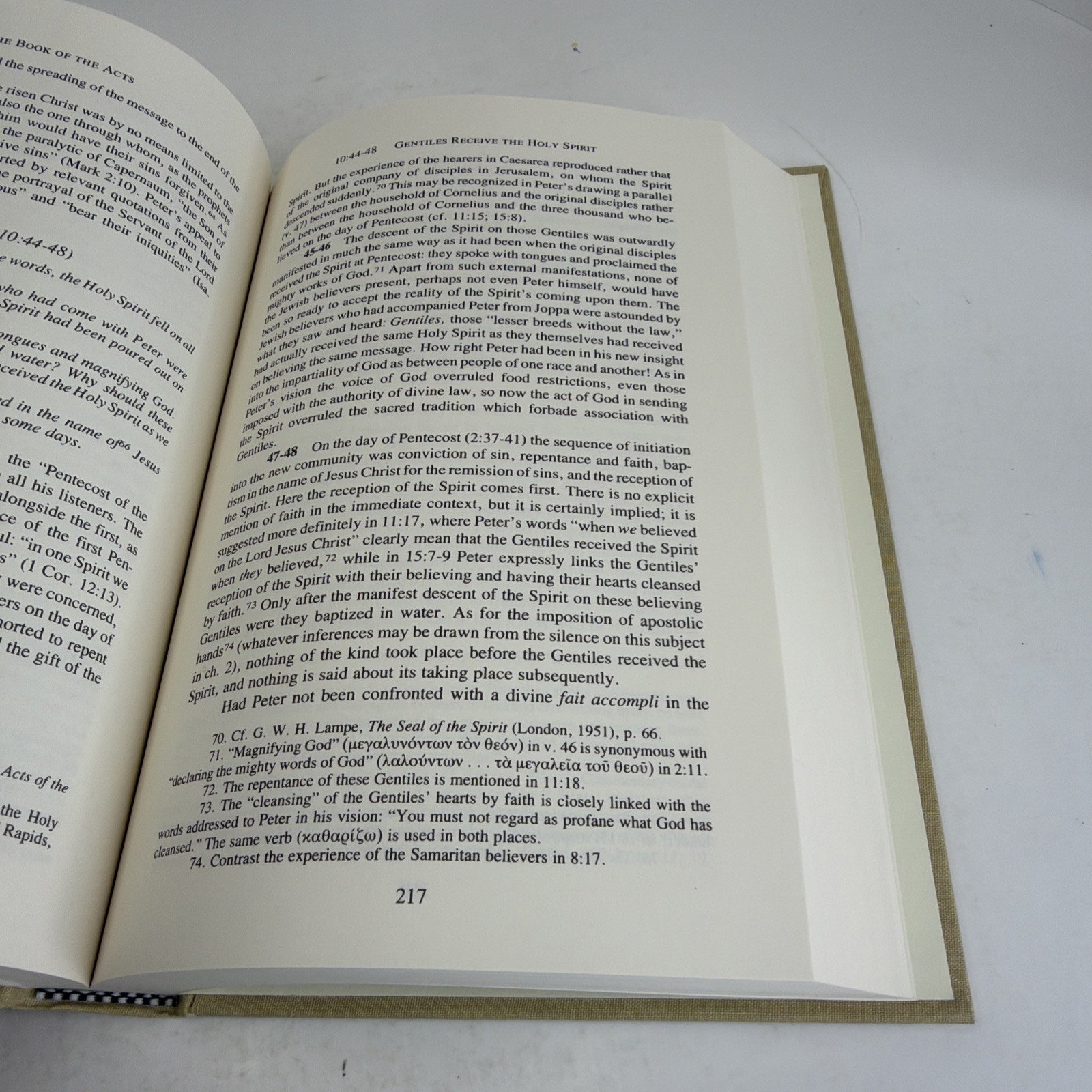 The Book of the Acts Revised New International Commentary on the NT 1988 HCDJ