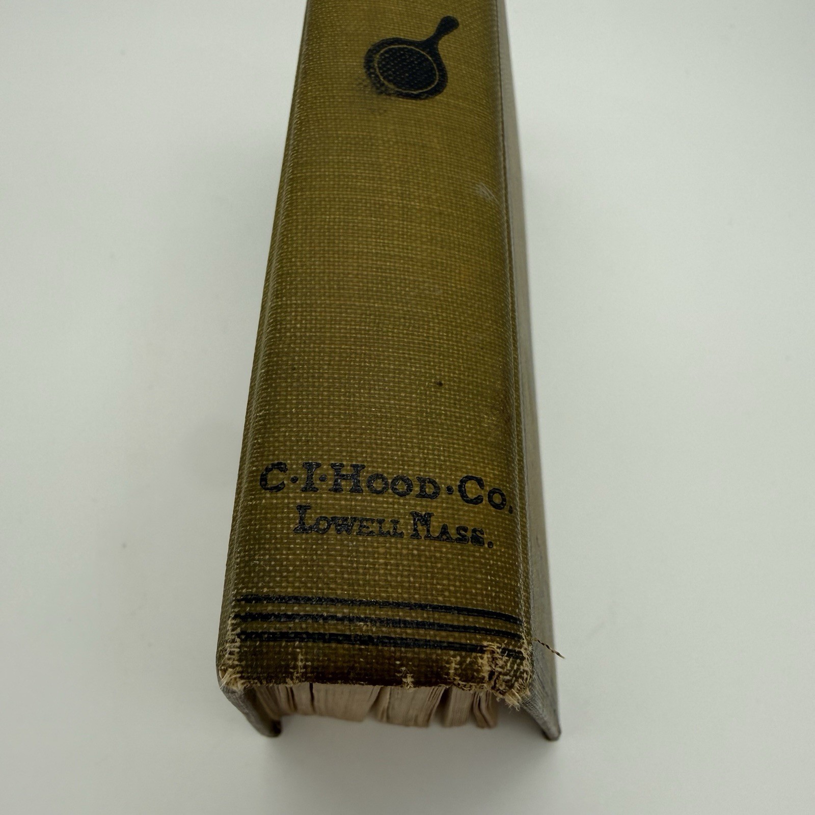 Antique Hood&rsquo;s Practical Cook&rsquo;s Book Lowell Massachusetts 1897 6th Printing HC