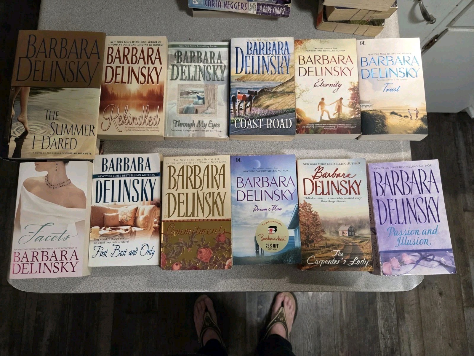 Barbara Delinsky Lot Of 12 Books. HC & PB. Romance Many 2-in-1 =16 Stories.