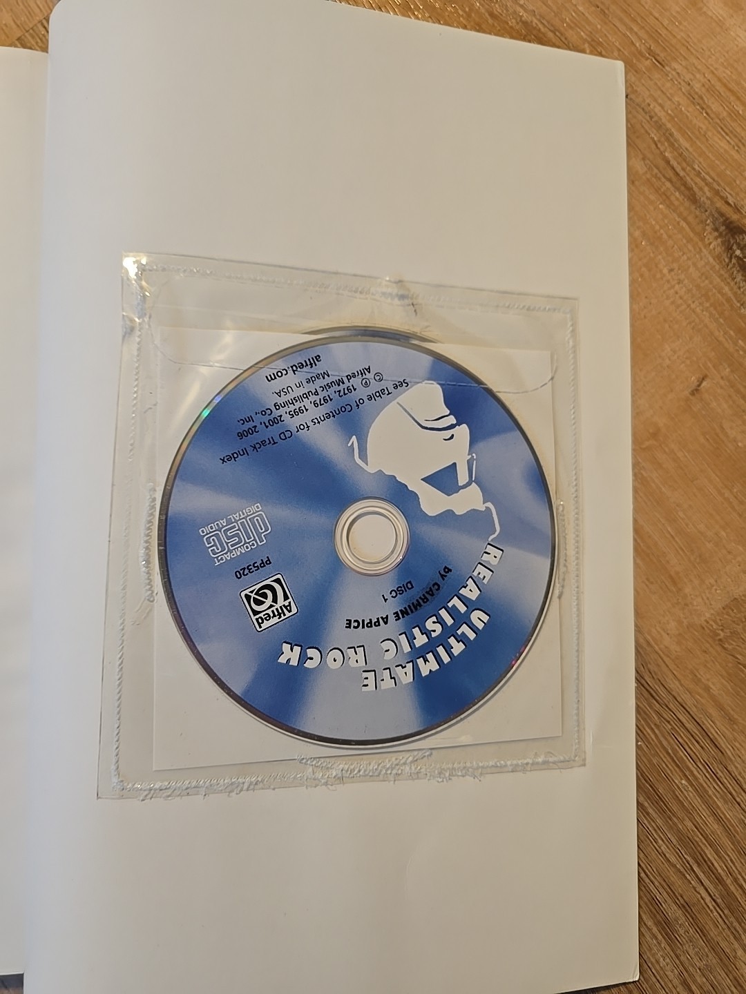 Updated Realistic Rock Drum Method Carmine Appice Vanilla Fudge CD Poster 1995