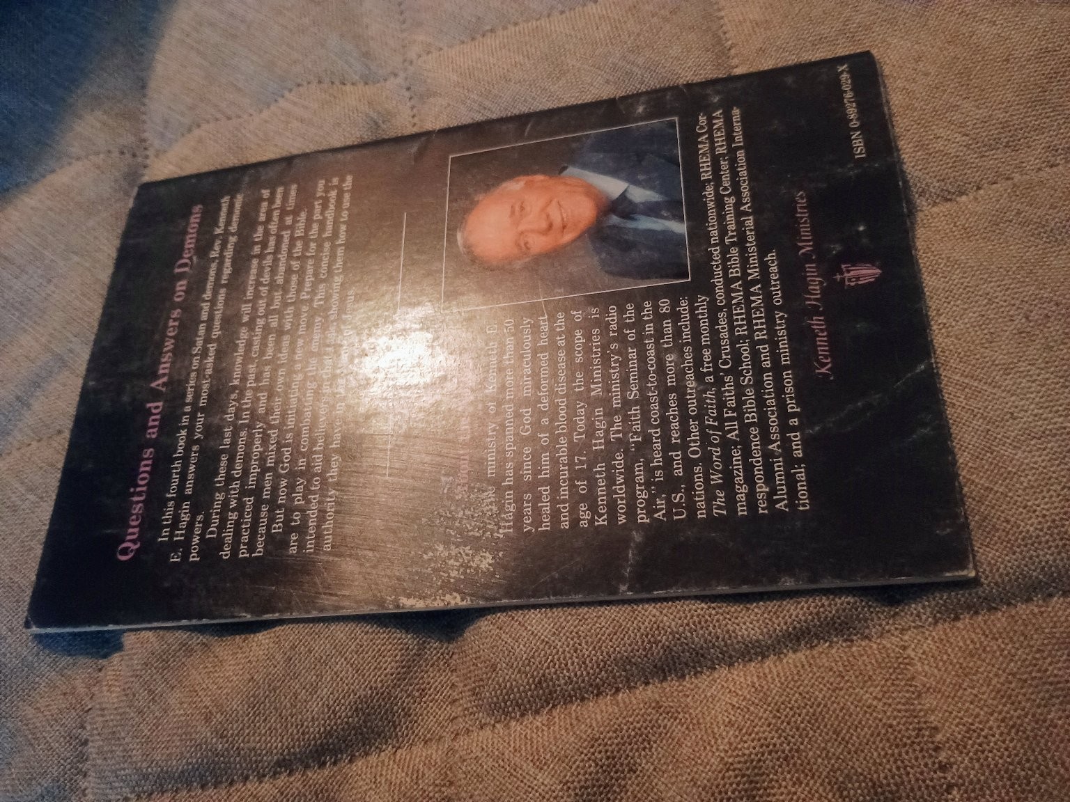 Bible Answers to Man&rsquo;s Questions on Demons Kenneth Hagin Christian RHEMA