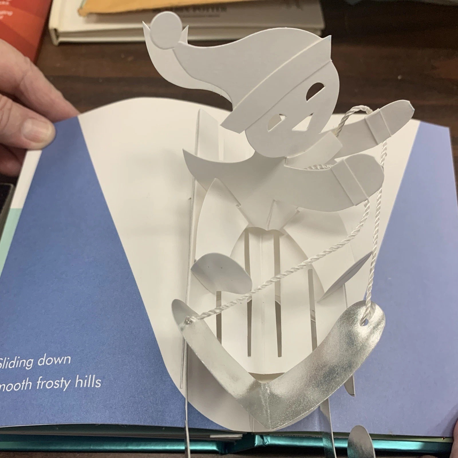 Robert Sabuda Autographed WINTER IN WHITE Pop Up Book – First Edition 2007