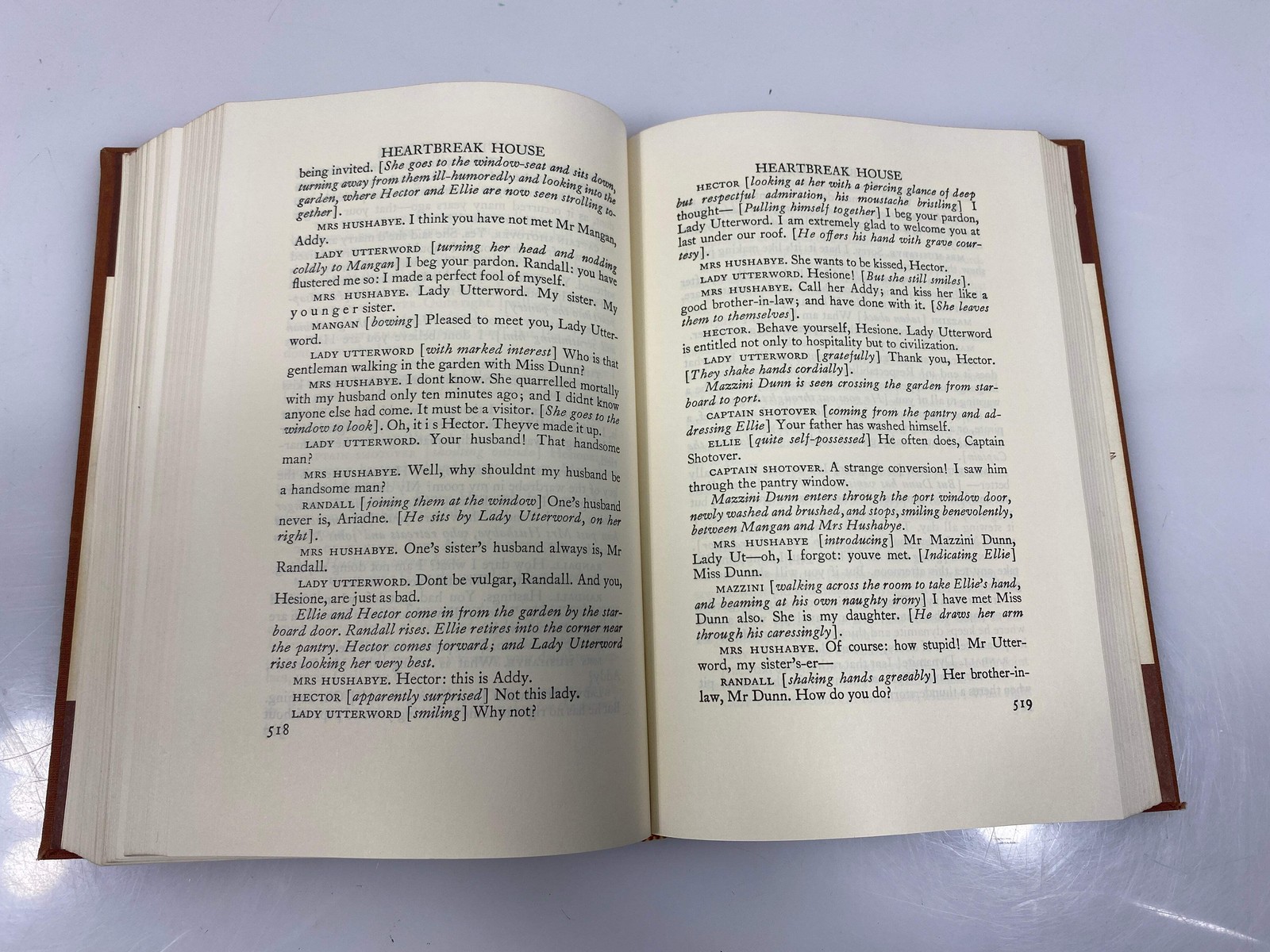 Bernard Shaw Complete Plays Vol I Ex-library 1962 HC