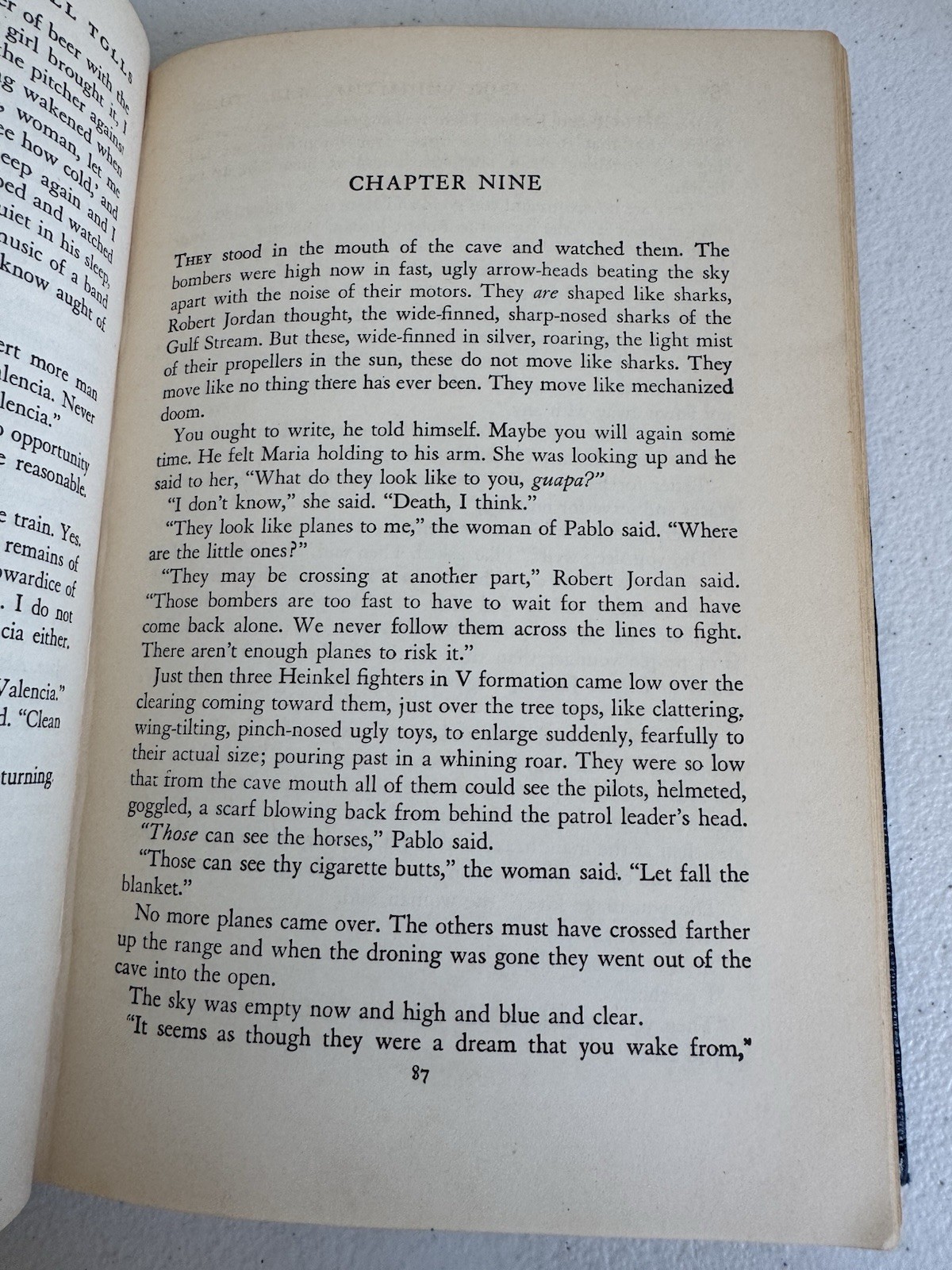 For Whom the Bell Tolls Ernest Hemingway Hardcover Charles Scribner&rsquo;s Sons