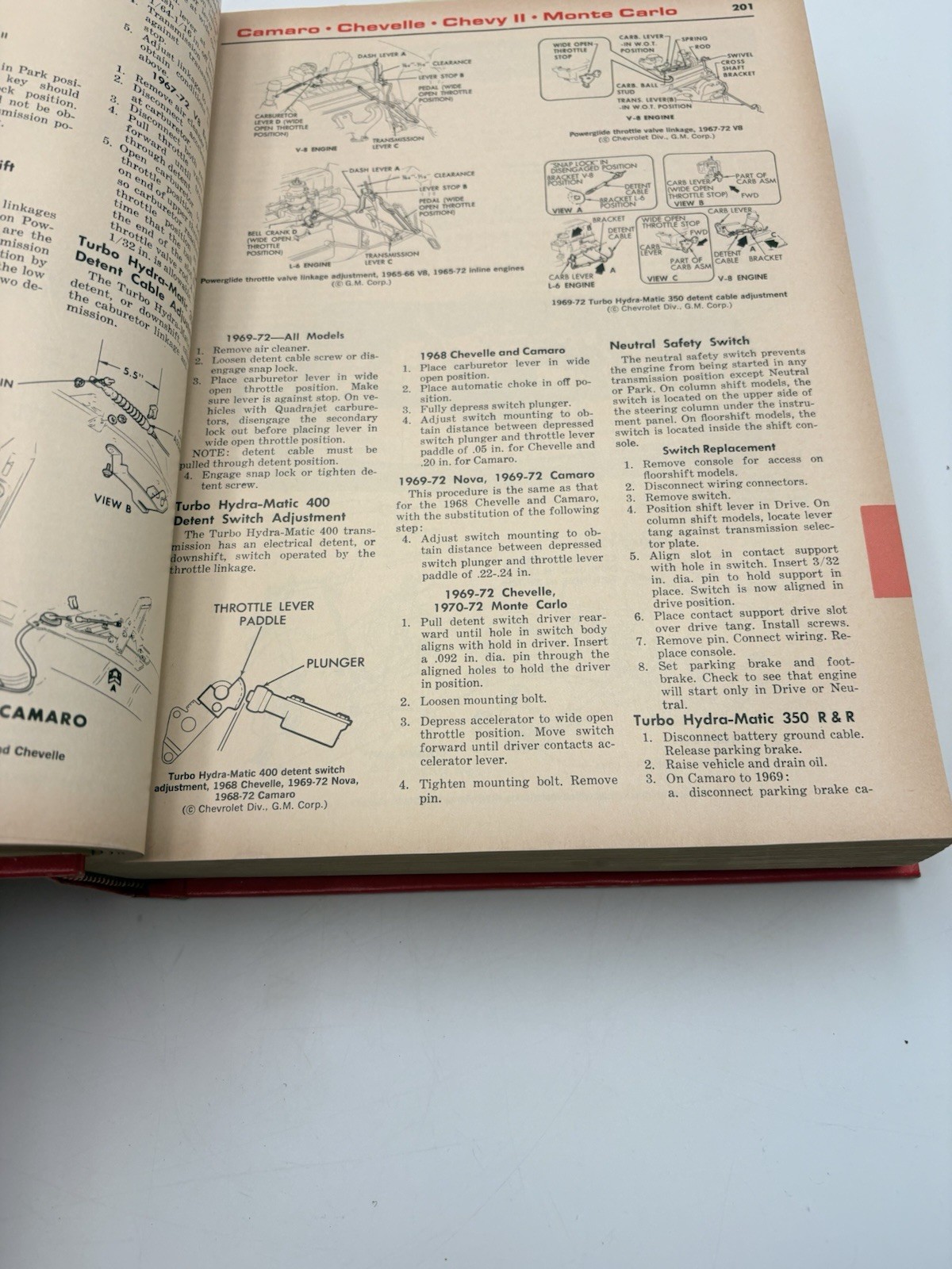 Chilton&rsquo;s Auto Repair Manual 1972 American Cars 1965-72 Illustrated