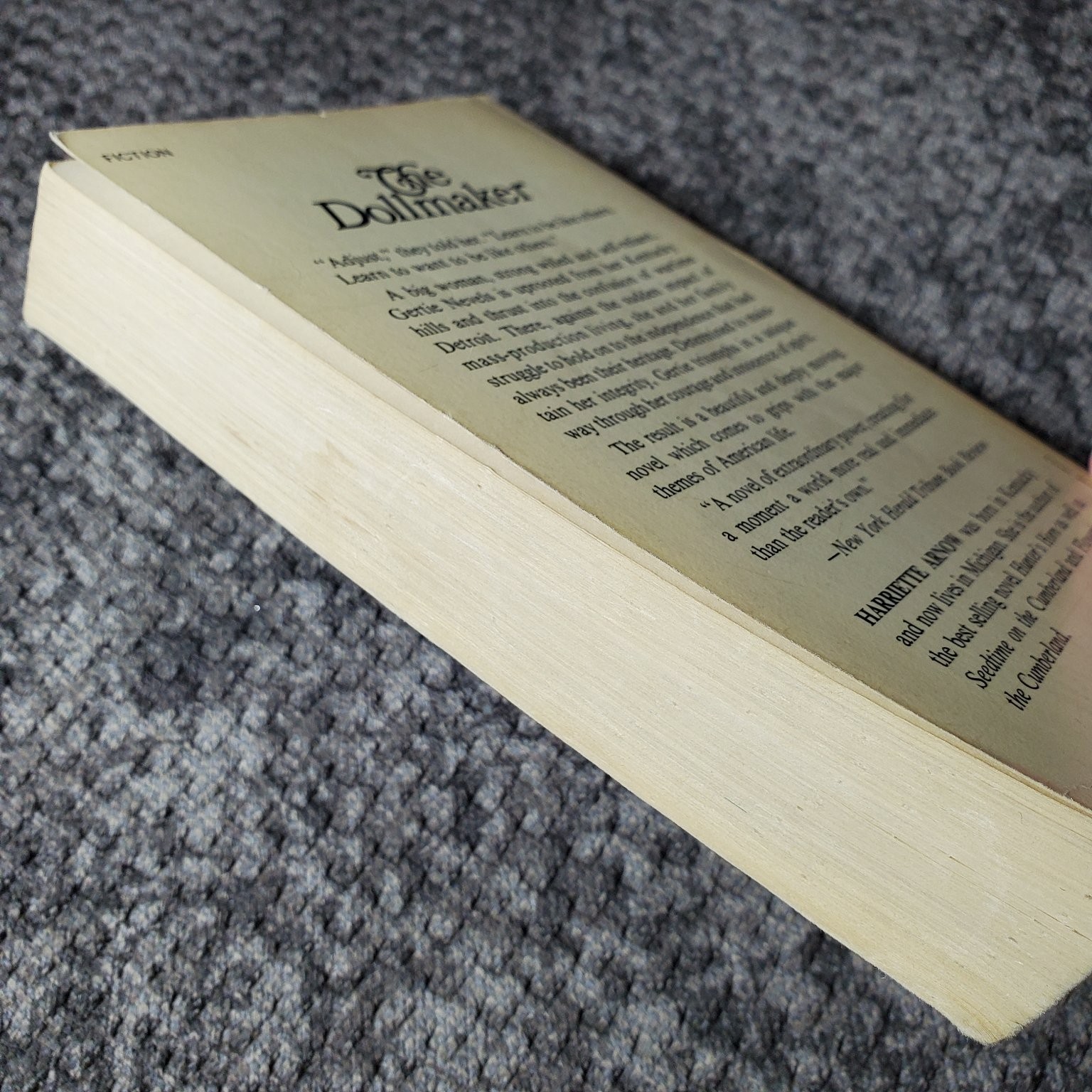 The Dollmaker Harriette Arnow 1965 Collier Books Vintage Paperback Fiction