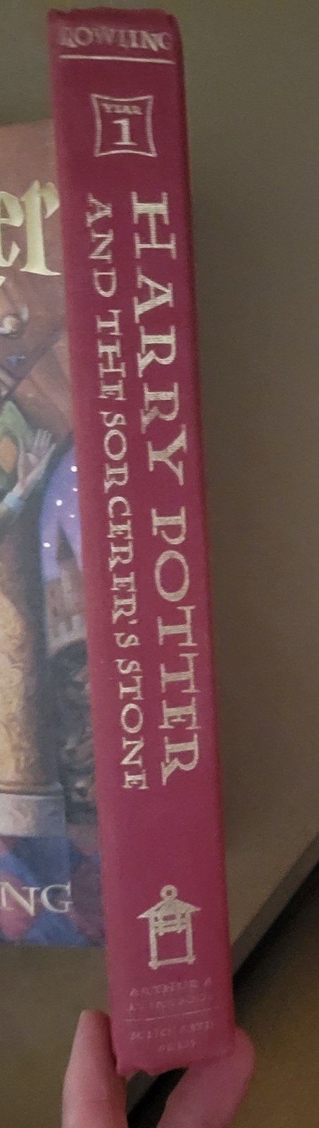 1998 1st US Edition Year 1 HARRY POTTER AND THE SORCERER&rsquo;S STONE J. K. Rowling