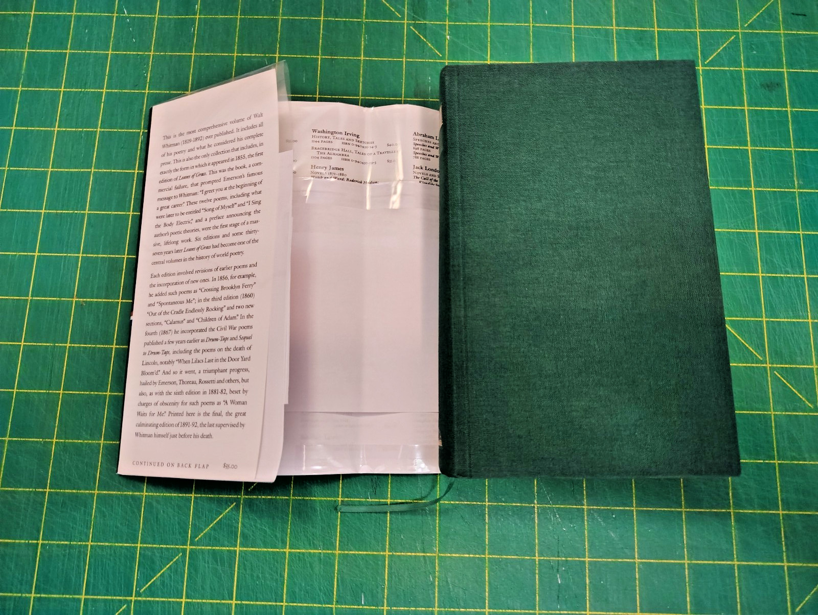 Walt Whitman Poetry and Prose The Library of America 3 HCw/DJ Like New