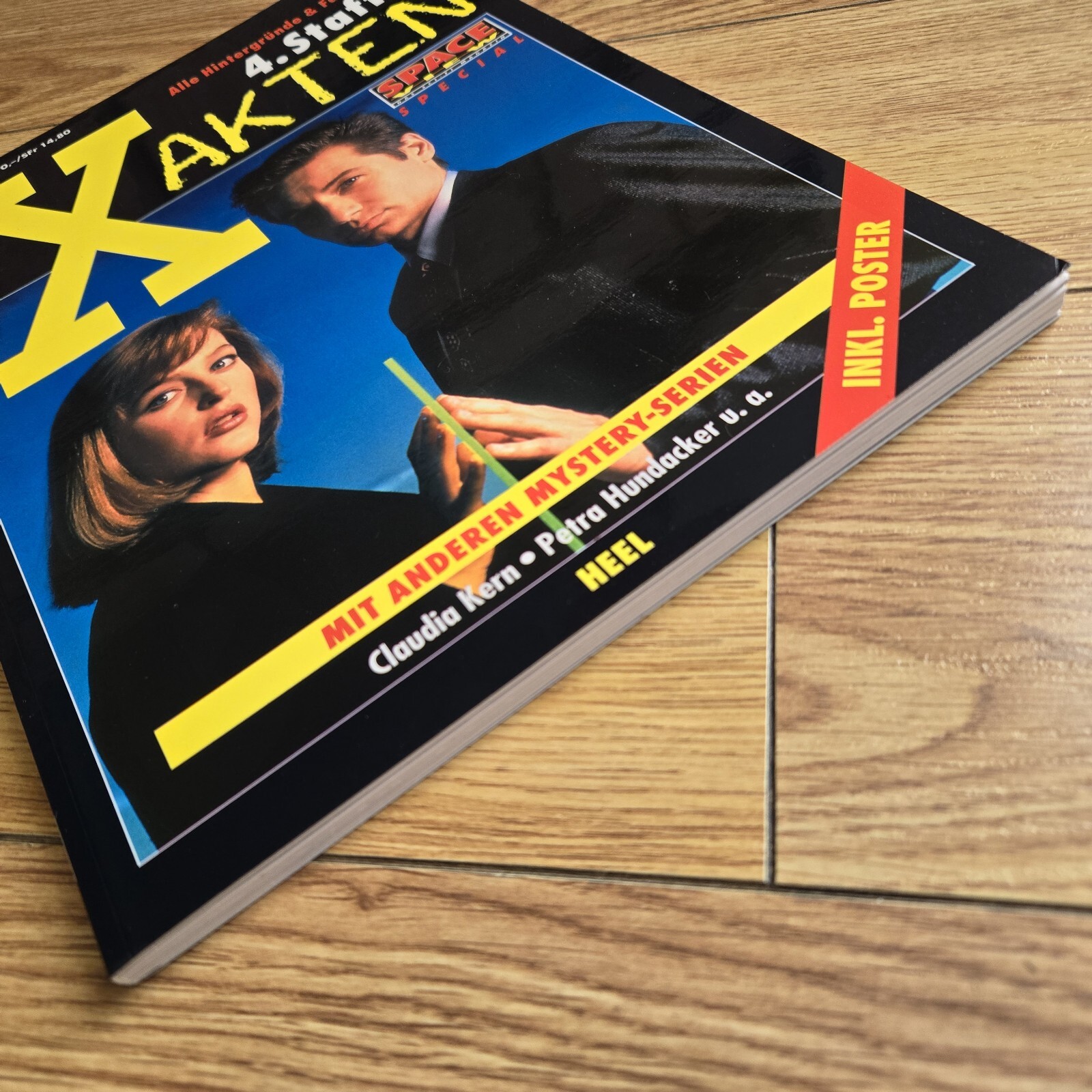 THE X-Files (DIE X AKTEN) GERMAN IMPORT – SPACE VIEW SPECIAL – SEASON 4 + POSTER