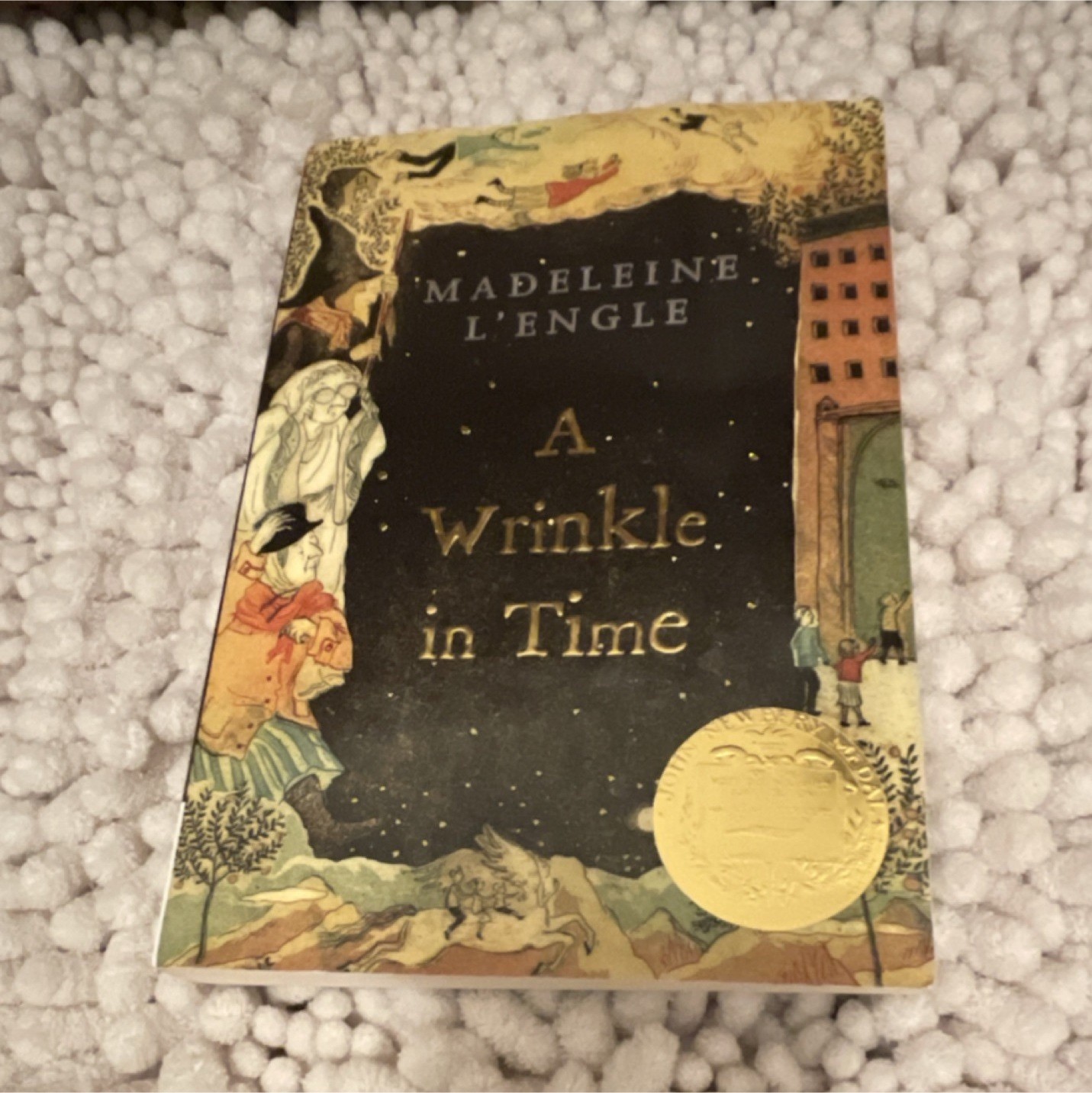 A Wrinkle in Time Madeleine L&rsquo;Engle Square Fish Paperback Fantasy Time Travel