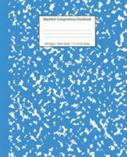 Marbled Composition Notebook: Blue Marb… 9781989387597 by Young Dreamers Press