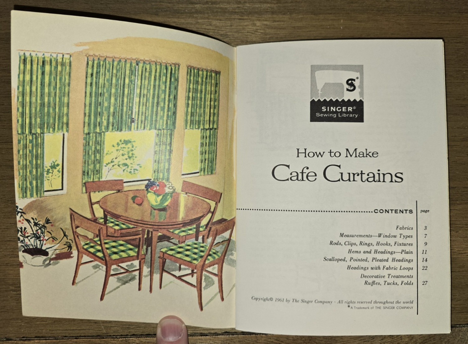 1960&rsquo;s Singer Sewing Library How To Books