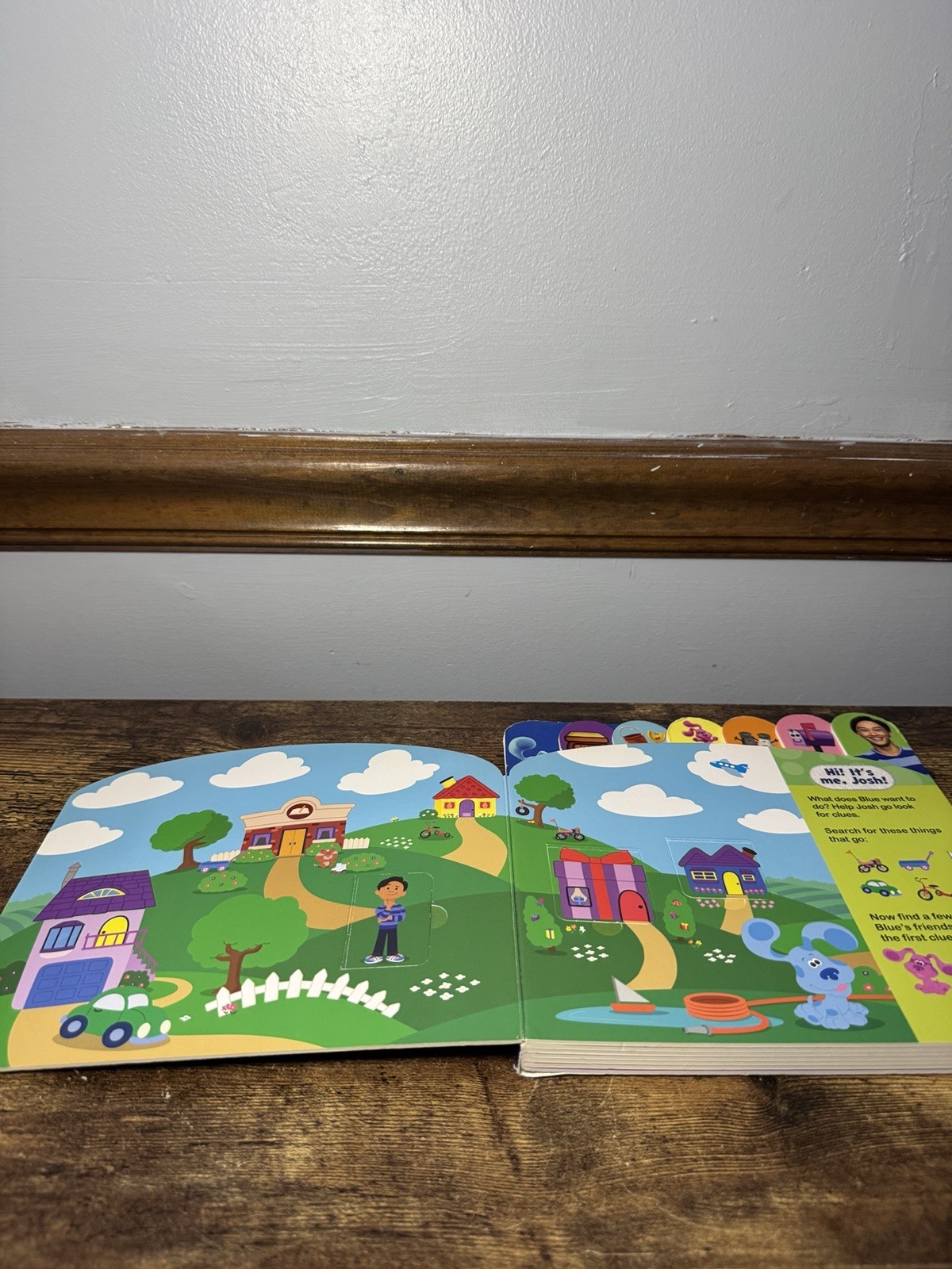 Nickelodeon Blue&rsquo;s Clues & You: Peek-A-Boo, Blue! – (Look and Find) (Board Book)
