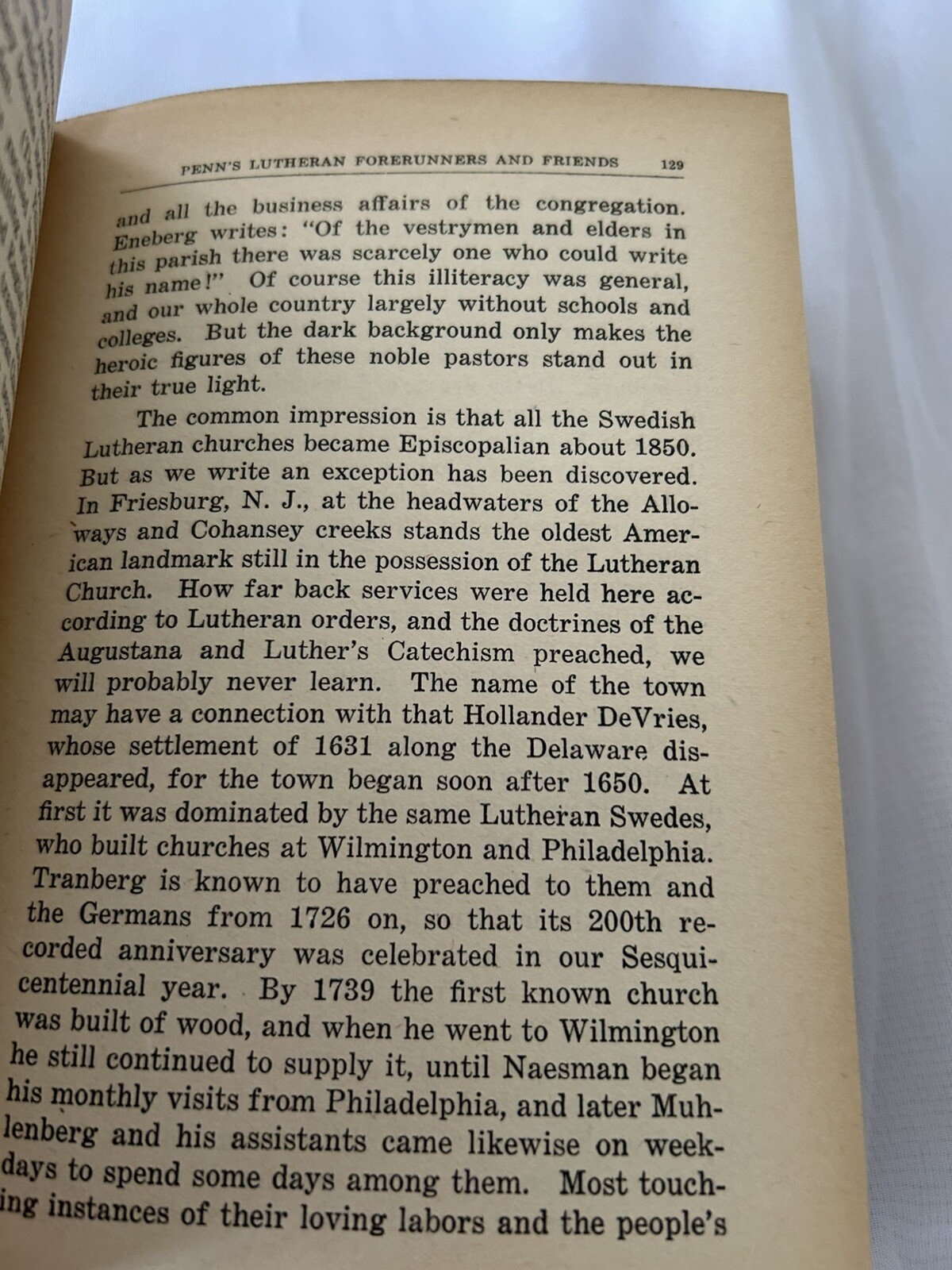 John Wm. Richards, Penn&rsquo;s Lutheran Forerunners and Friends, hardcover