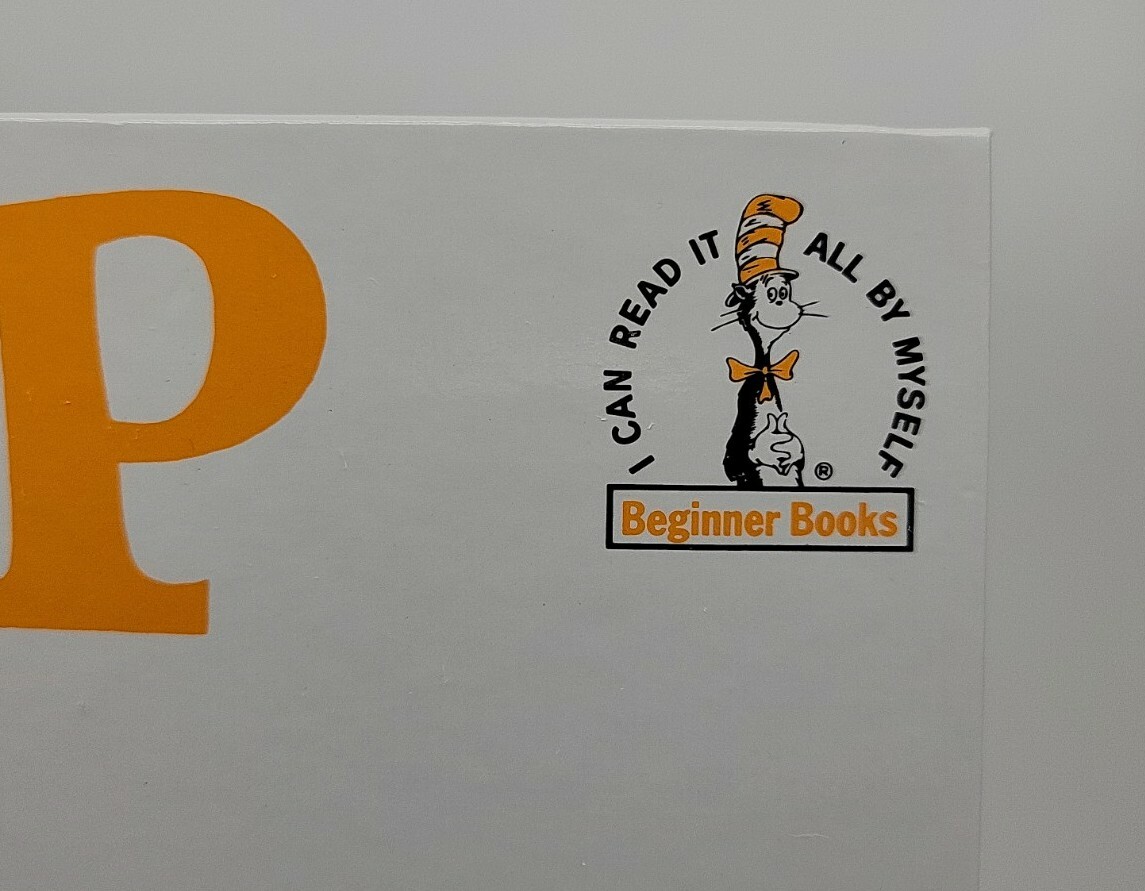 Hop On Pop Hardback Dr. Seuss EXCELLENT 7&Prime;x 9&Prime; Beginner Books Simplest Use