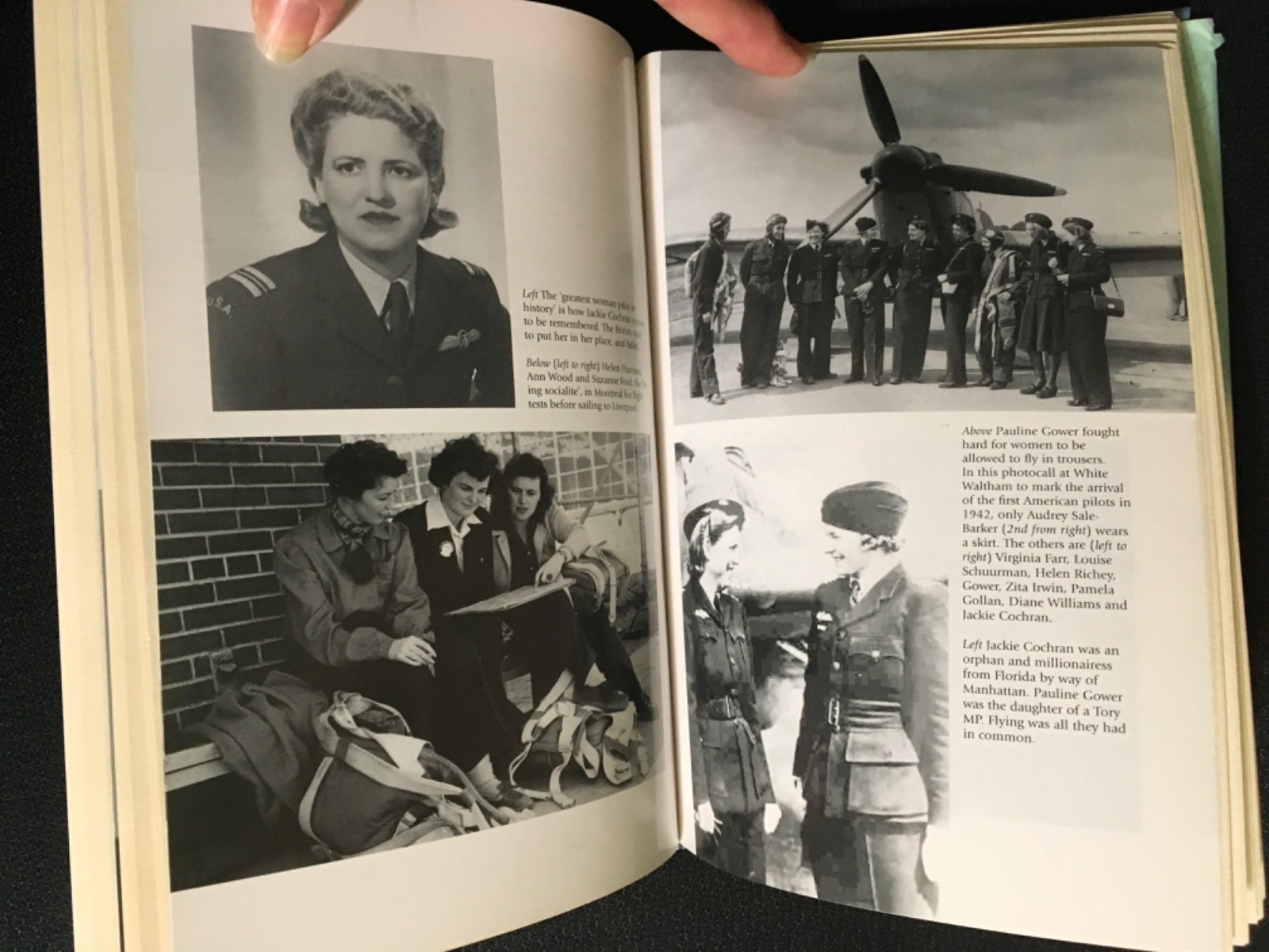 SPITFIRE WOMEN of World War II by Giles Whittell Aviation History VG HC/DJ Quik!