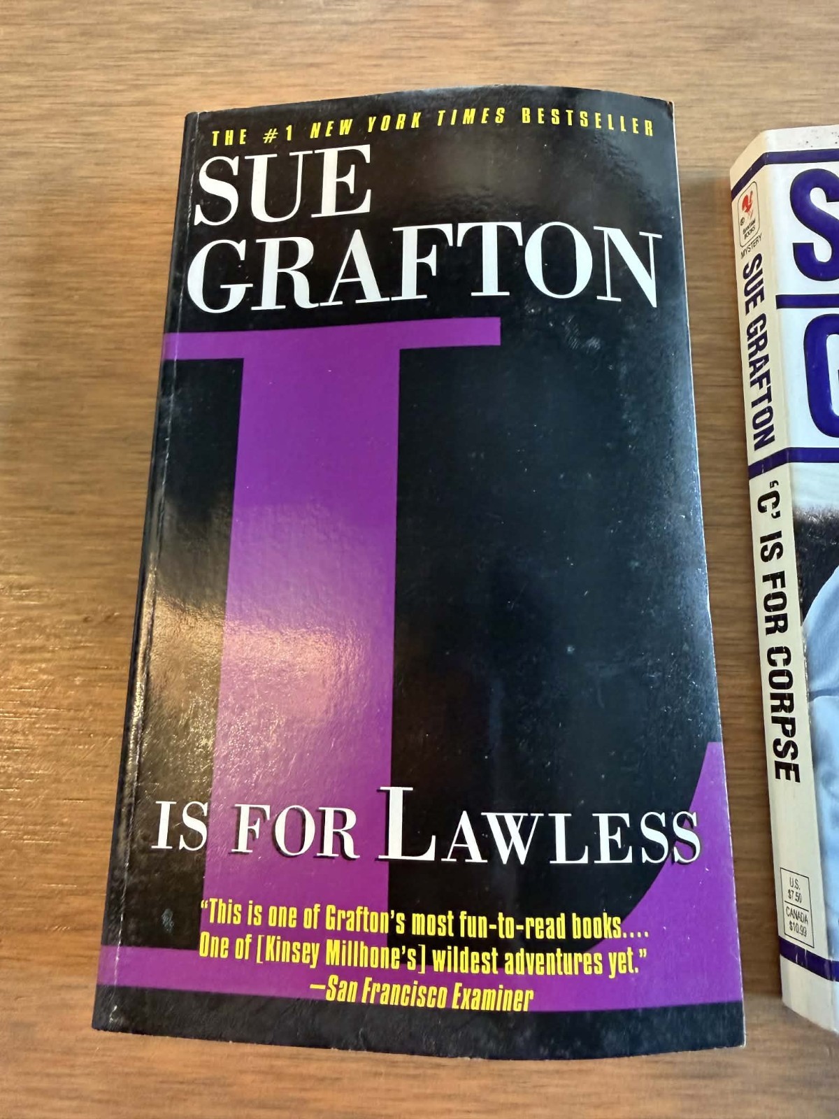 Sue Grafton PB Book Bundle – 3 Books Included