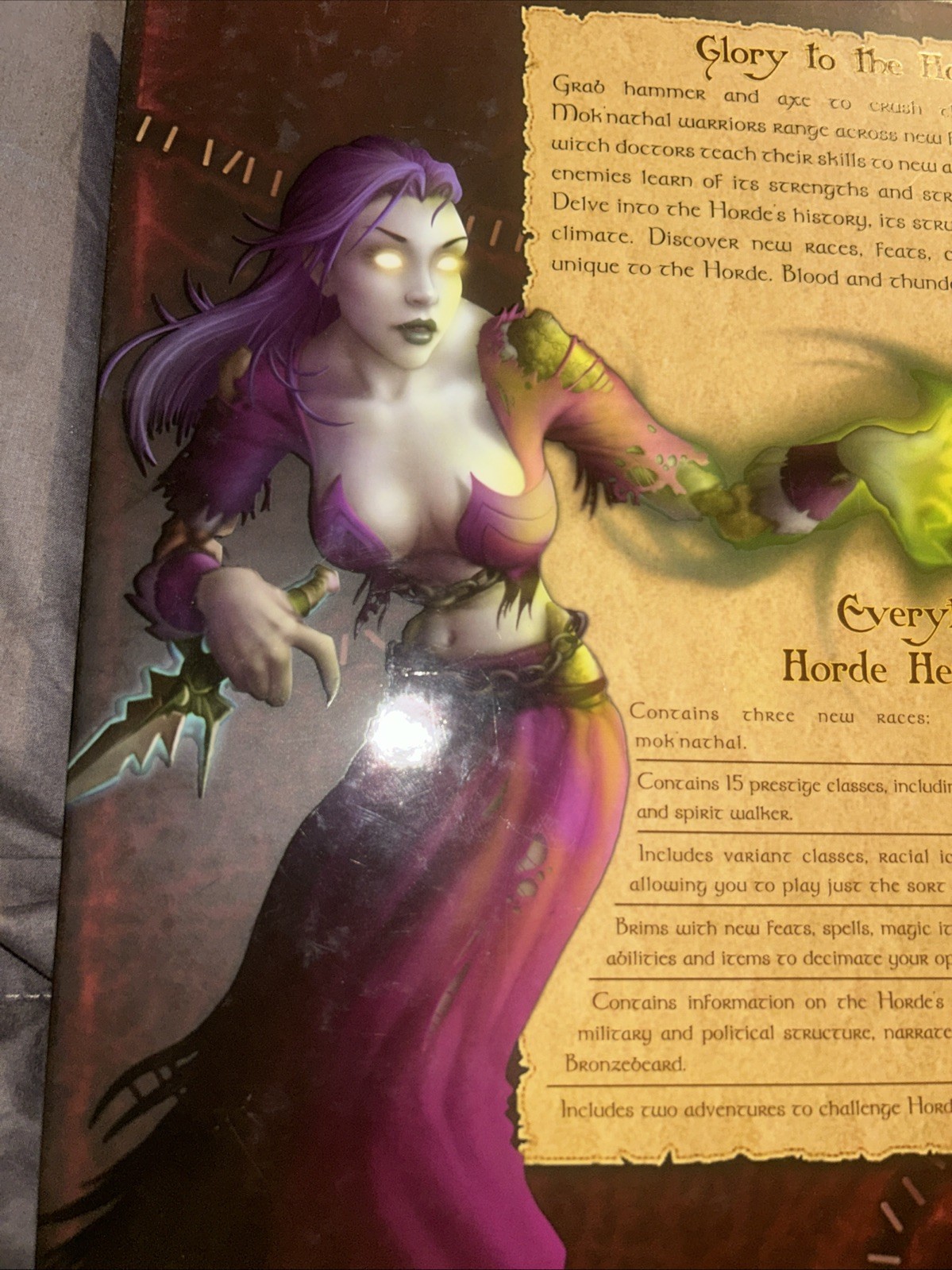 World of Warcraft: Horde Player&rsquo;s Guide by Bruce Graw Hardcover – New Old Stock