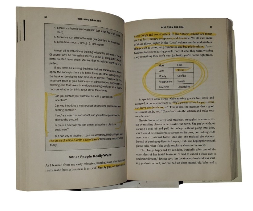 The $100 Startup Chris Guillebeau Hardcover First Edition Business