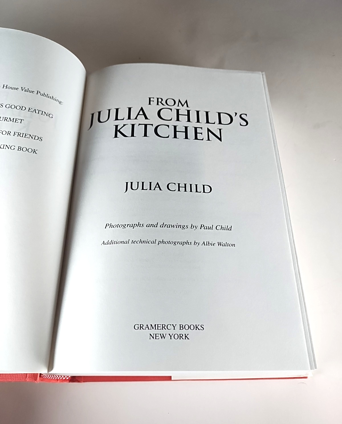 From Julia Child&rsquo;s Kitchen by Julia Child Brand New 1999 HC/DJ 736 Page Cookbook