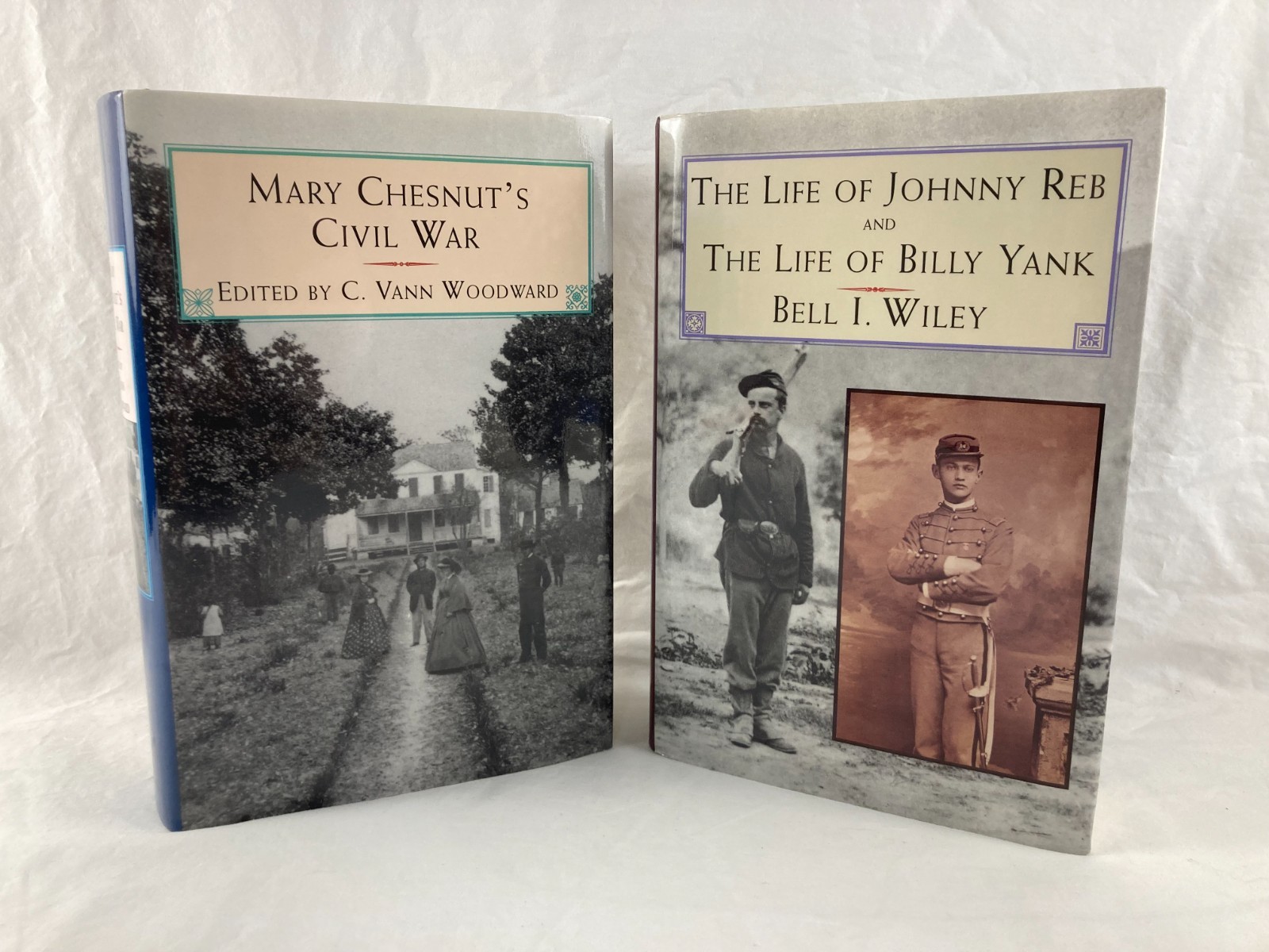 Life of Johnny Reb Billy Yank Mary Chesnut&rsquo;s Civil War by Wiley & Woodward HCDJ