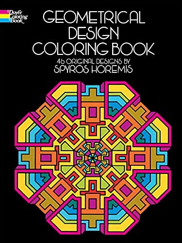 Geometrical Design Coloring Book (Colouring Books) By Spyros Hor