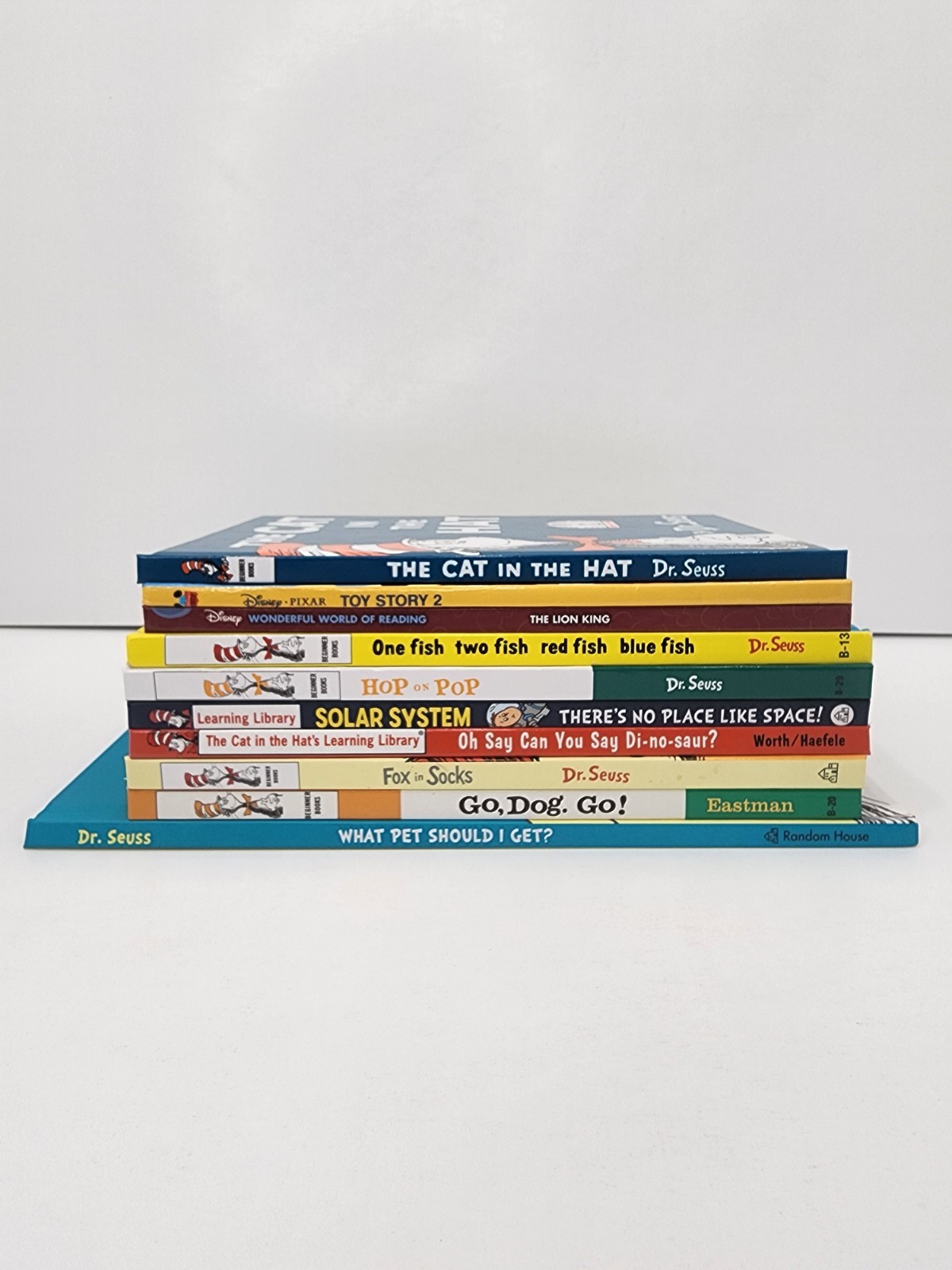 Lot of 10 Beginner Children&rsquo;s Books – Hardcovers – Dr. Suess & Disney