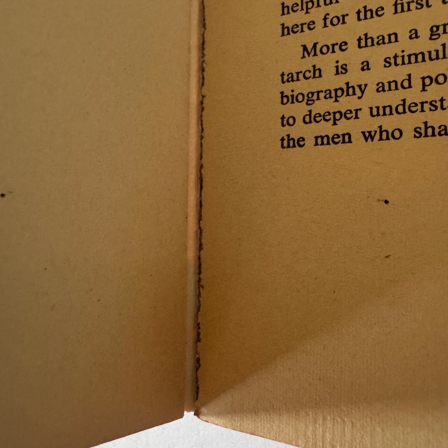 Plutarch&rsquo;s Lives Men Who Shaped History Lindeman 1950 Mentor Classic Paperback