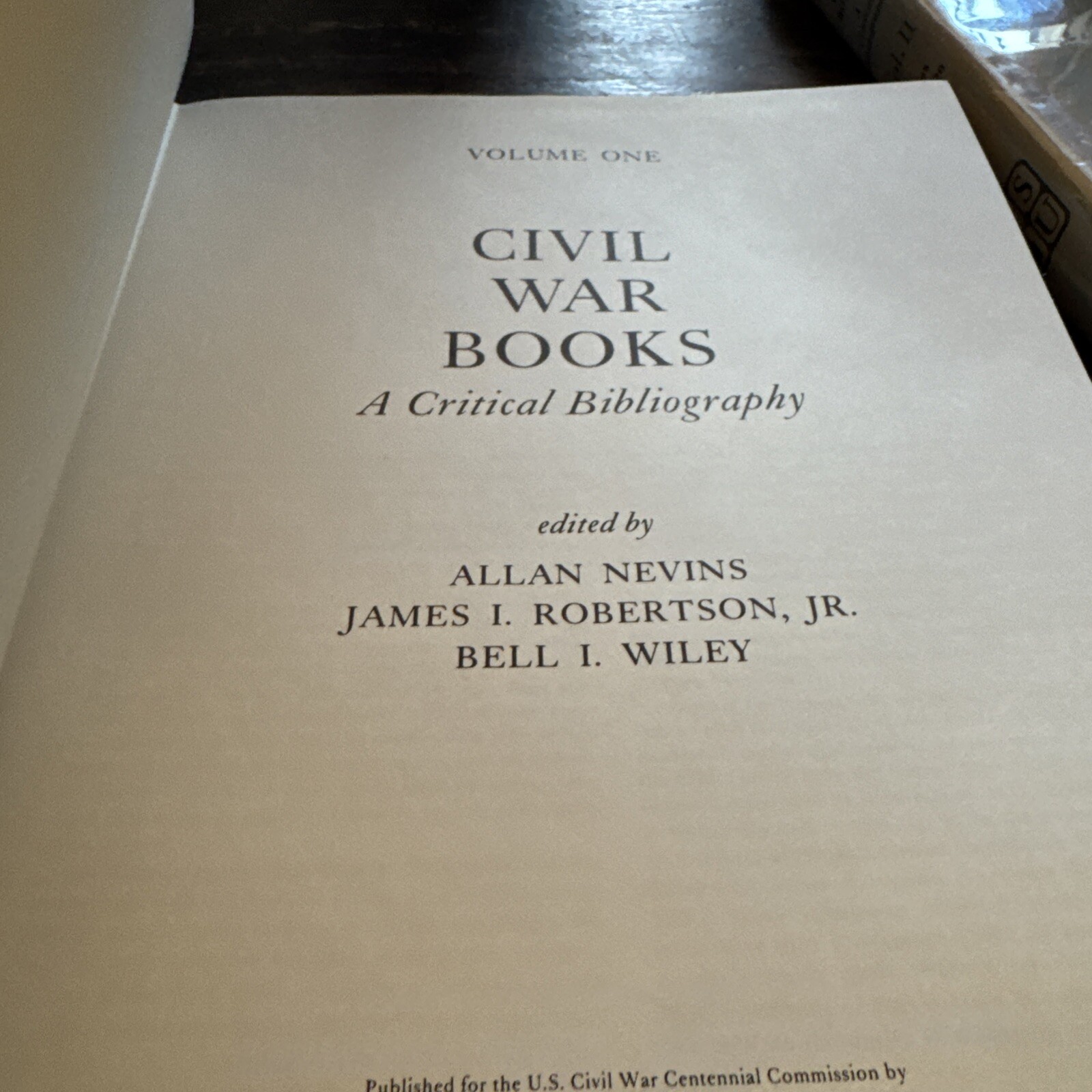 Vintage 2 Civil War Books A Critical Bibliography Volumes I &II Robertson Nevins