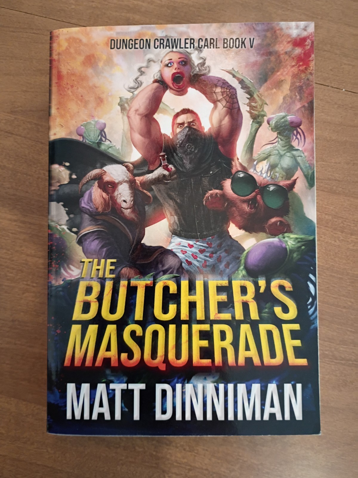 Matt Dinniman Dungeon Crawler Carl Series Paperbacks 1,2,4,5,6,7 – OOP