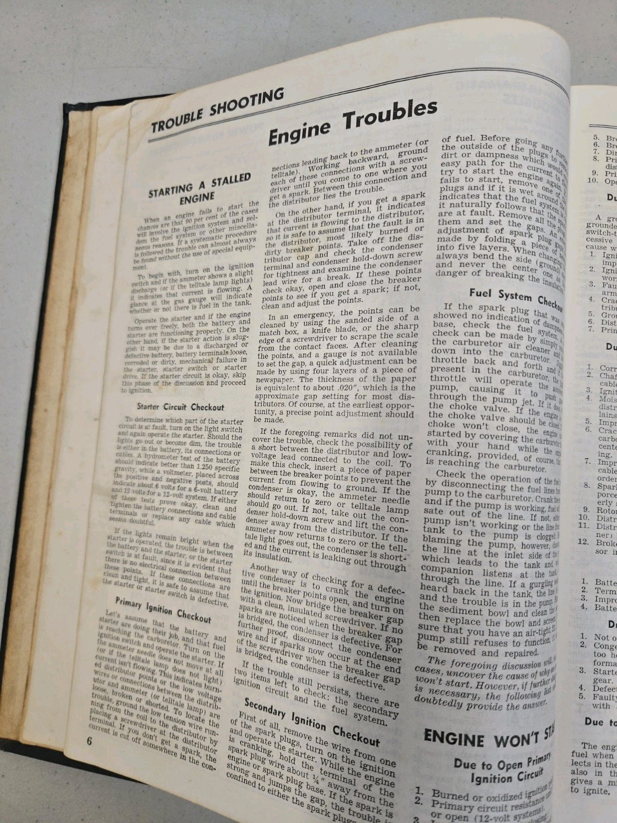 Motor&rsquo;s Auto Repair Manual 1949-1957 Models 20th Edition