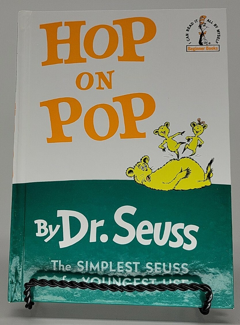 Hop On Pop Hardback Dr. Seuss EXCELLENT 7&Prime;x 9&Prime; Beginner Books Simplest Use