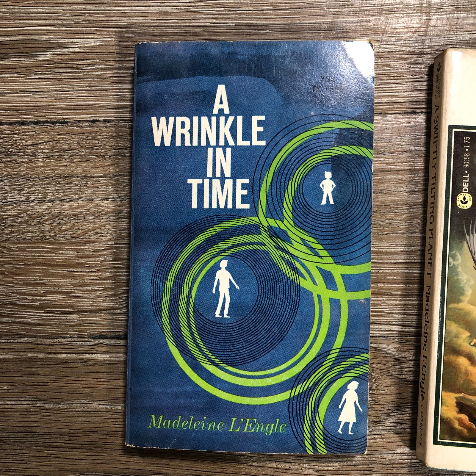 Madeleine L&rsquo;Engle 3 Books Wrinkle in Time Wind in Door Tilting Planet Vintage