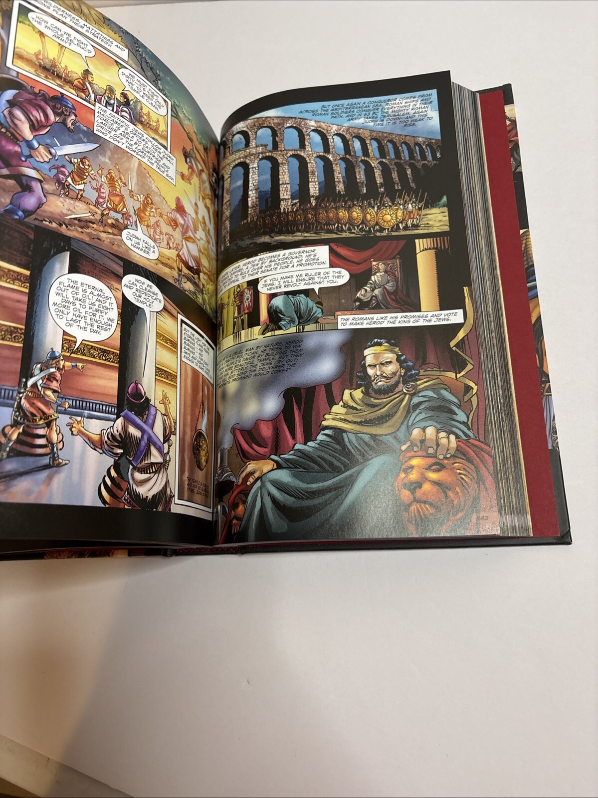 The Action Bible: God&rsquo;s Redemptive Story by Sergio Cariello Hardcover