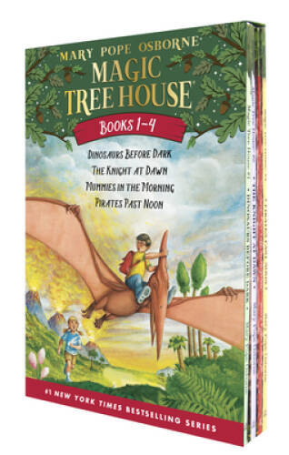 Magic Tree House Boxed Set, Books 1-4: Dinosaurs Before Dark, The Knight – GOOD