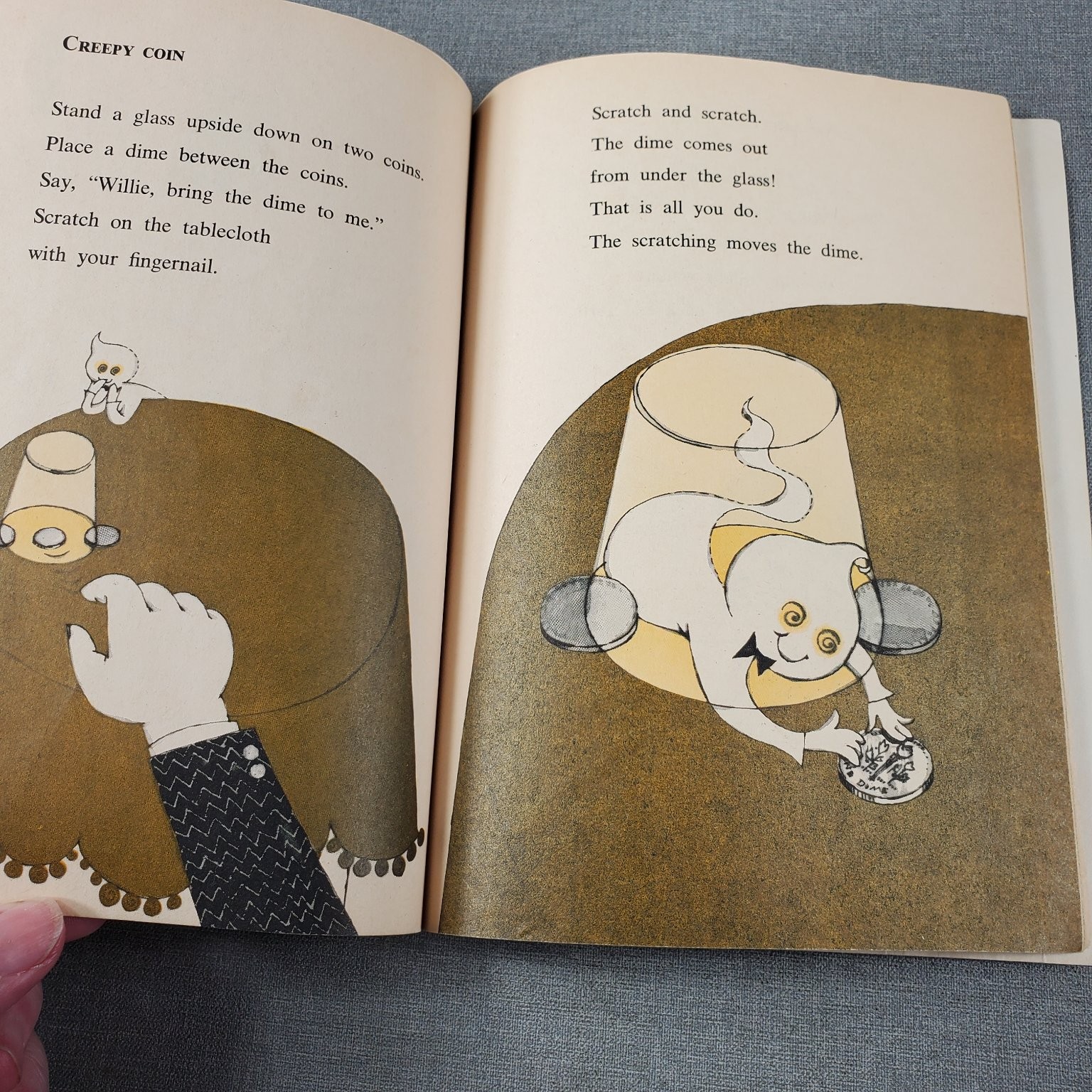 Spooky Tricks Rose Wyler Gerald Ames 1968 Illustrated Kids Book Scholastic