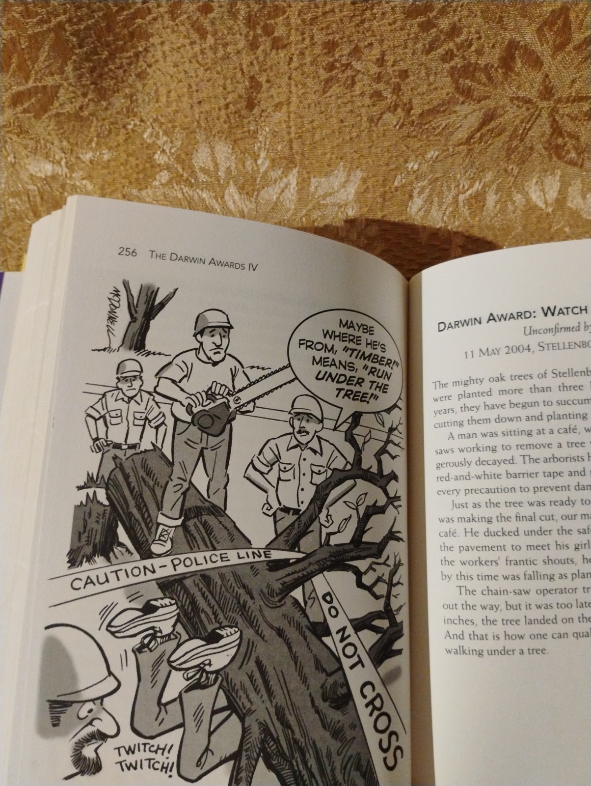 The Darwin Awards 4: Intelligent Design by Wendy Northcutt ~ 2006 Hardcover Book
