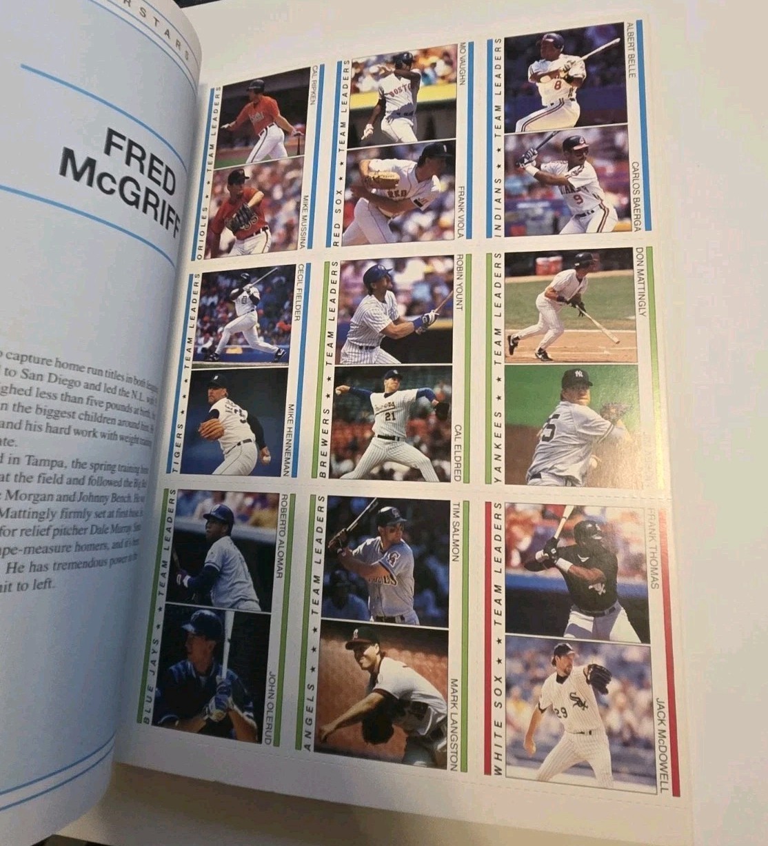 Red Foley’s Best Baseball Book Ever ‘94 MLB Activity Book Cards 1994 – Complete